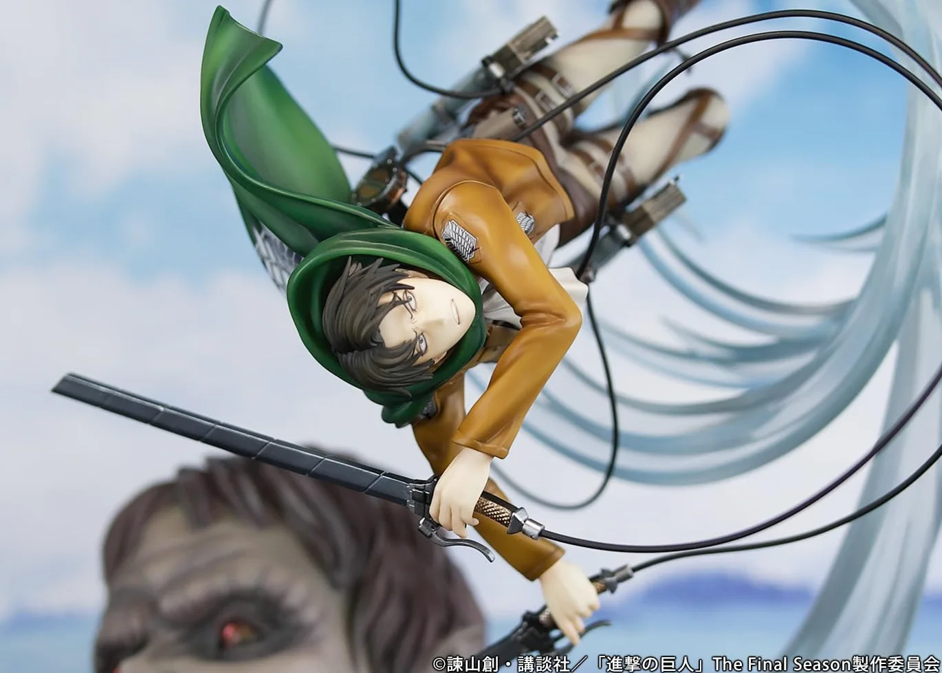 Proof Levi vs Beast Titan Ver. Fig. 27,5 cm Attack on Titan