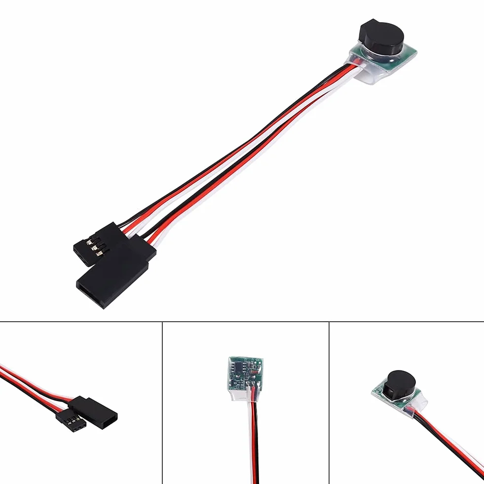 Rastreador de helicópteros RC Alarma, buscador de helicópteros Rastreador de Alarma acústica Alarma de Modelo perdido para Aviones RC Perdidos