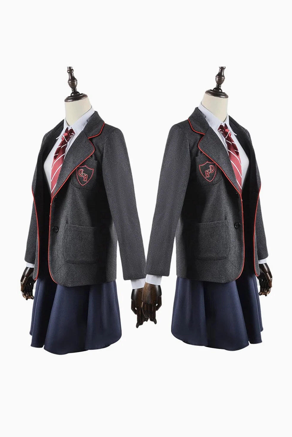 Matilda - Conjunto de uniforme para cosplay, falda, camisa, corbata, Halloween, carnaval, uniforme escolar