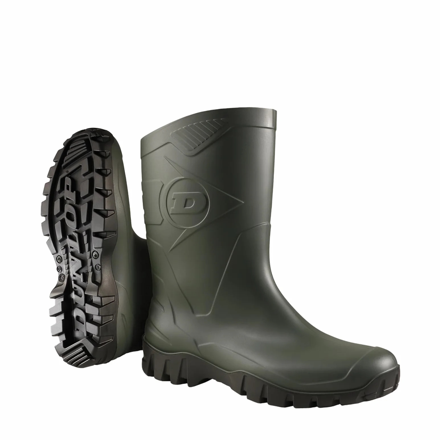 DUNLOP Botas de caucho Dee Calf impermeables ligeras caña media tallas 37-47
