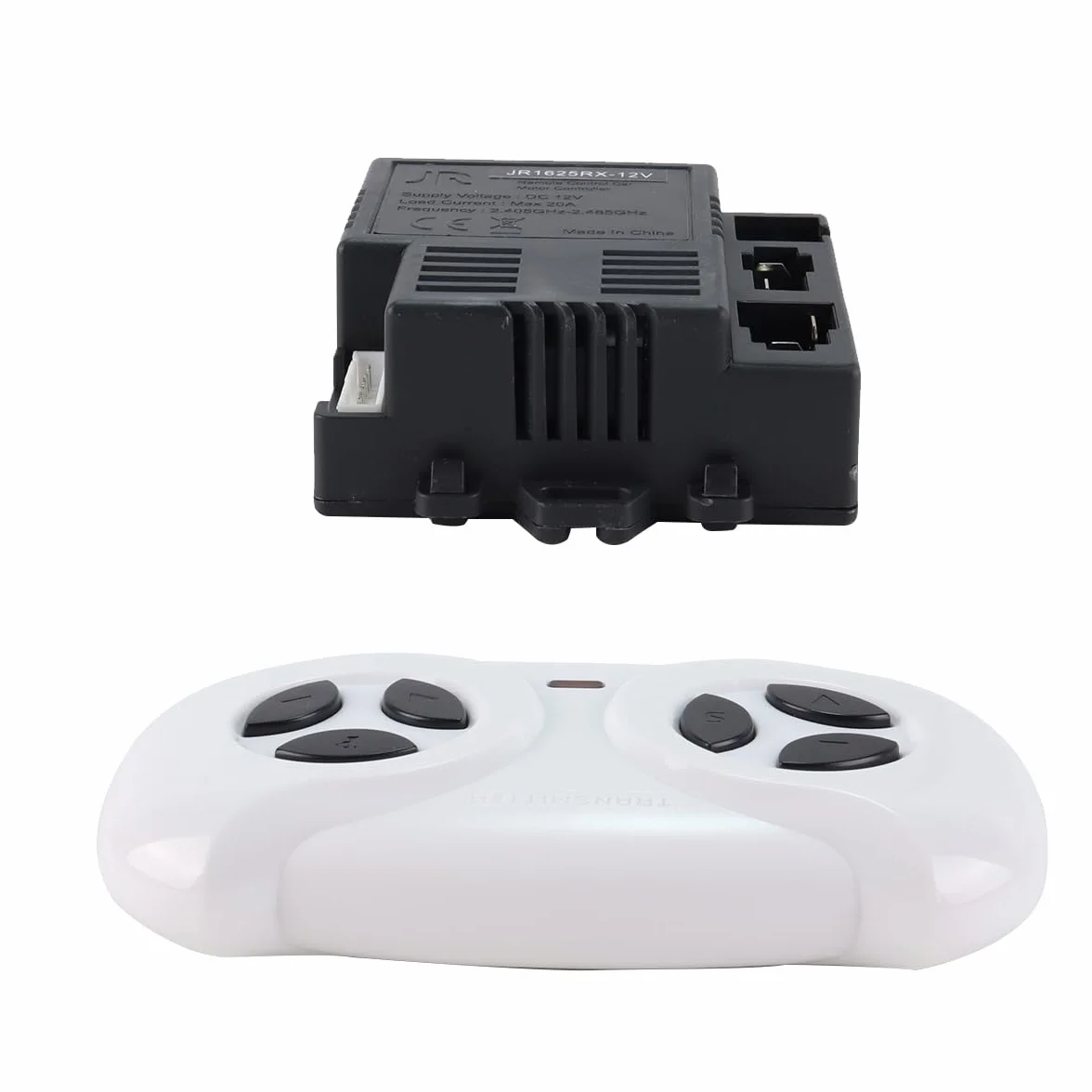 Transmisor y receptor para coche eléctrico JR1625RX-12V, caja de control, 2,4 G (control remoto y receptor)