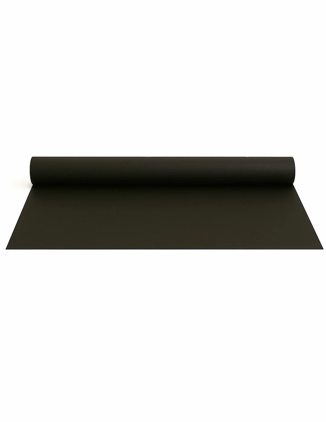 Esterilla de Ejercicio Negro Liso Fitness para Gimnasios Sport Premium