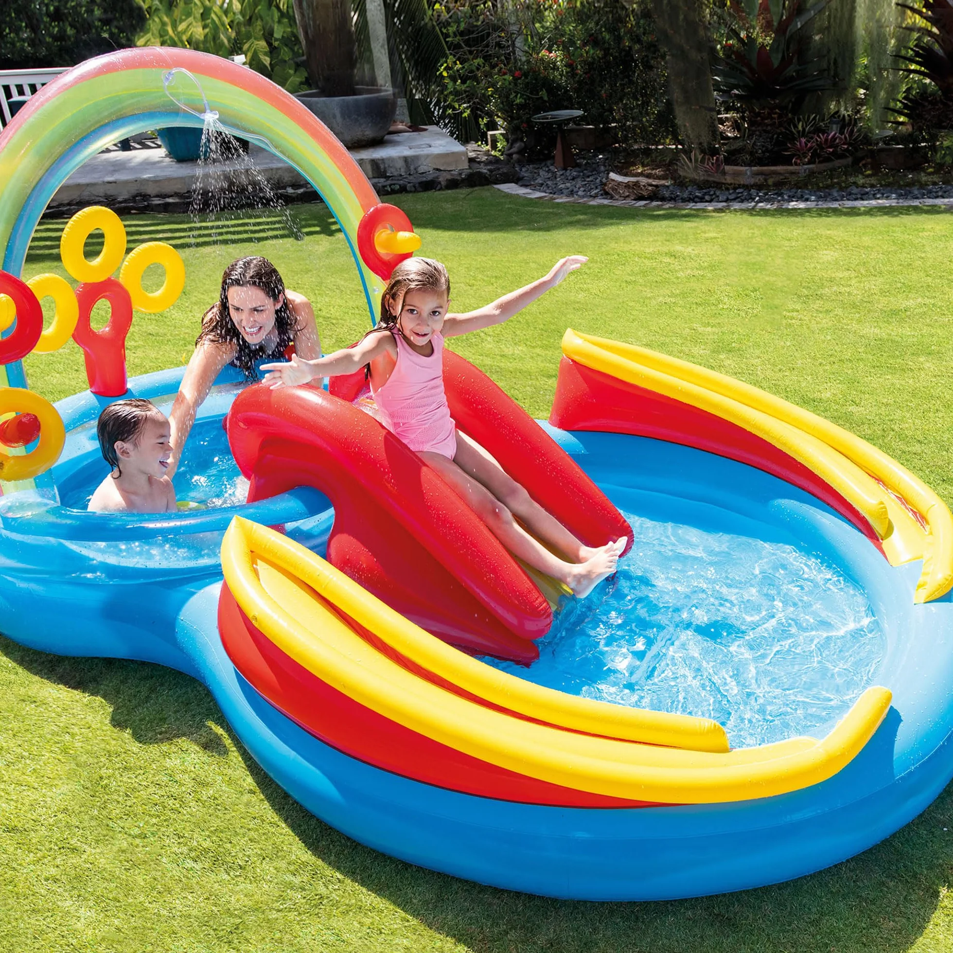 Intex Rainbow Ring Play Centre, de 3 a 7 años