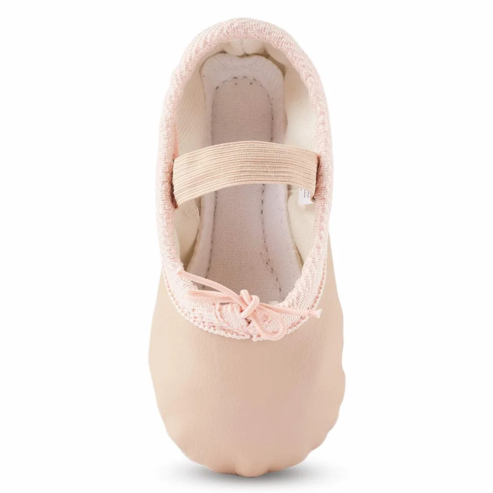 Zapatillas de Danza Cuero Ballet y Gimnasia para Niña y Mujer