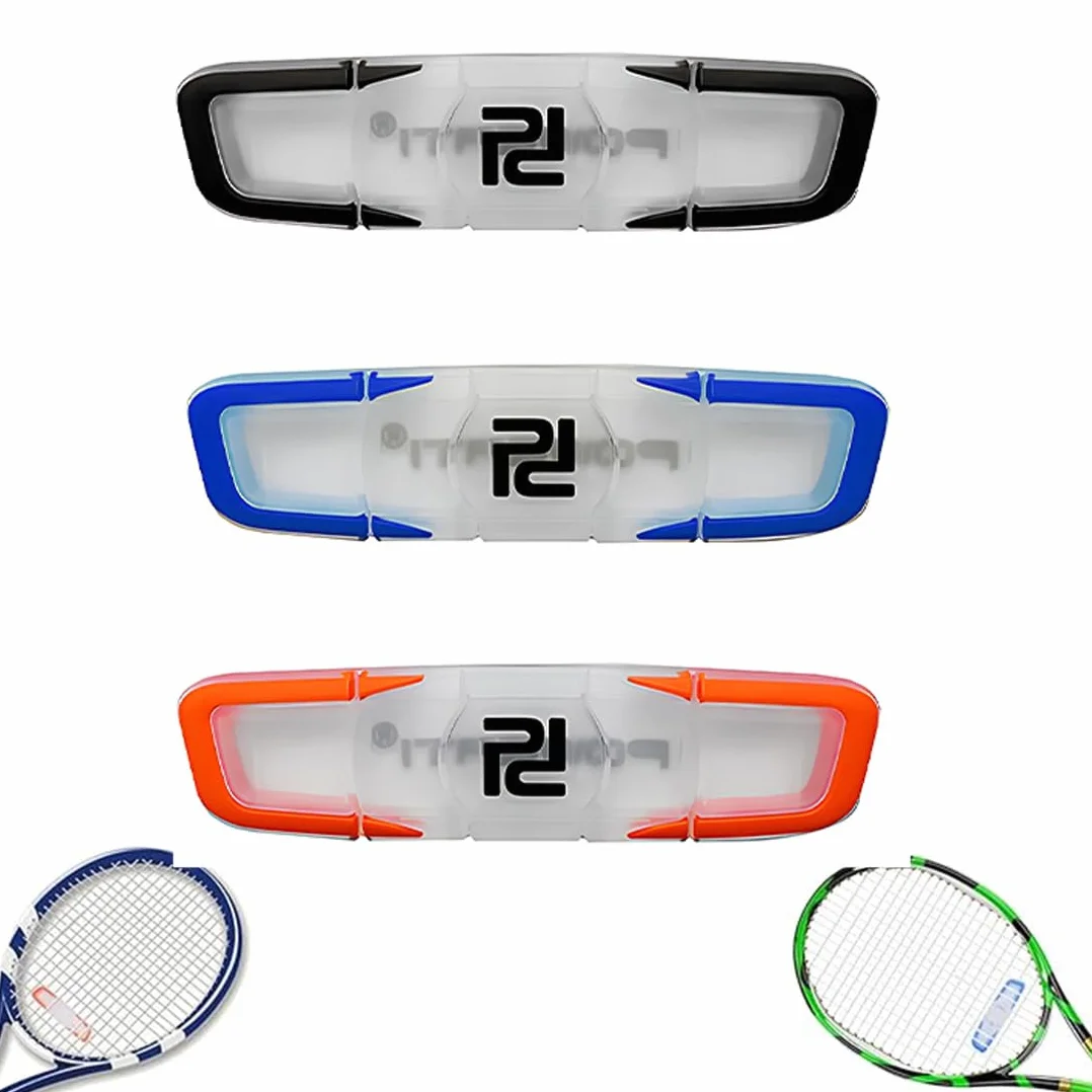 Amortiguadores de Vibración de Raqueta de Bádminton y Tenis de Silicona Suave 3 Piezas