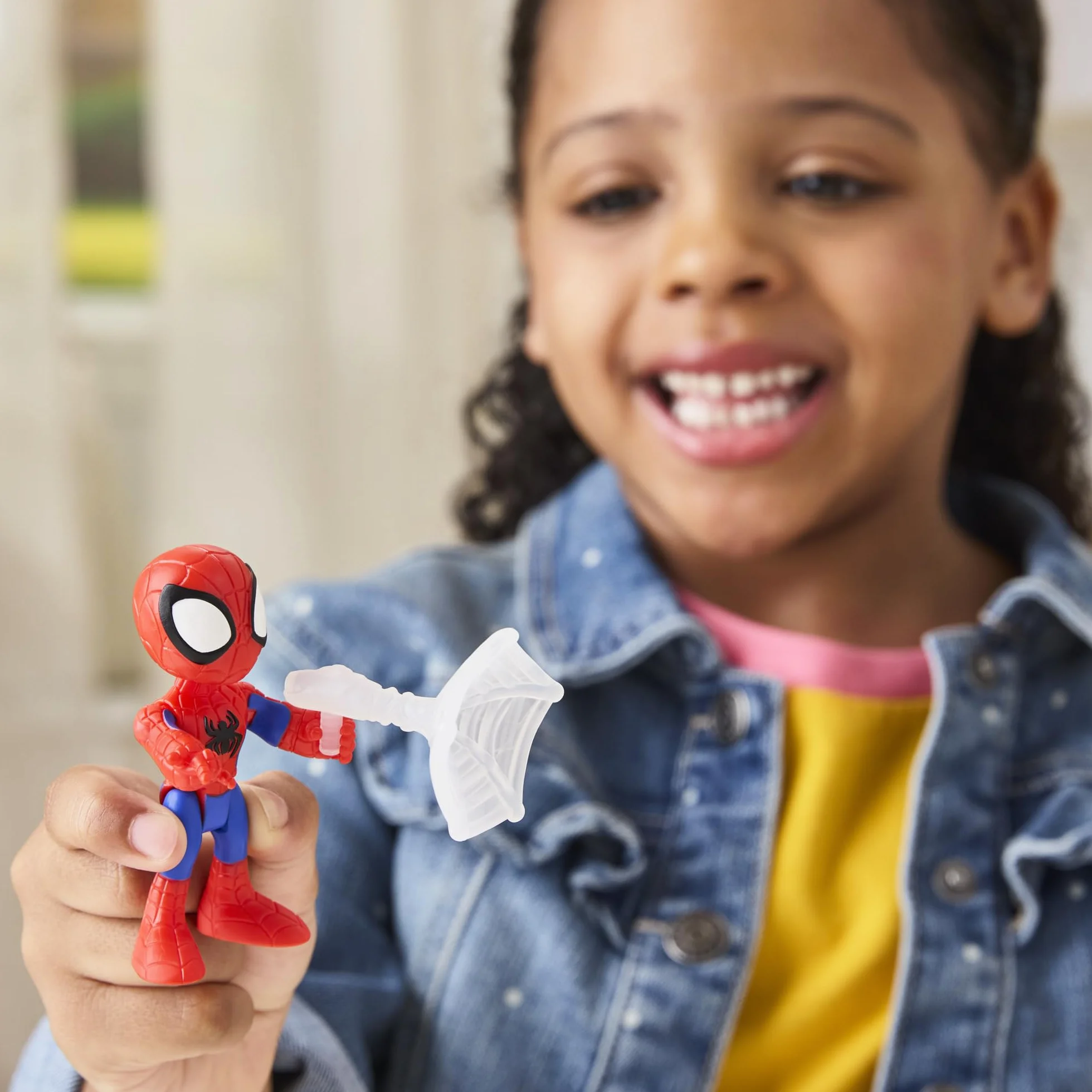 Marvel Spidey and His Amazing Friends Set de Aventuras arácnidas Figuras de acción Spider-Man