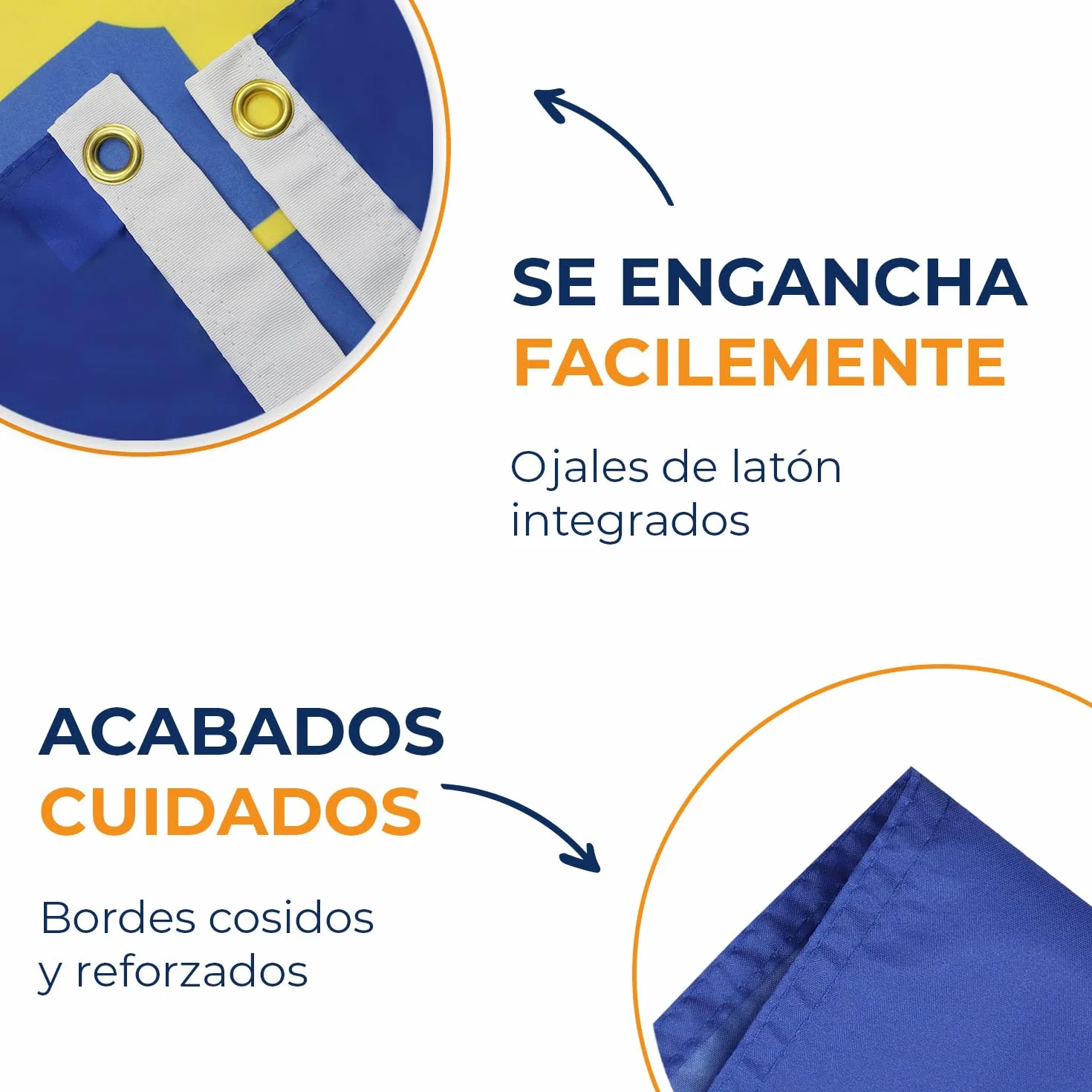 AZ FLAG Bandera Del Principado de Asturias 150 x 90 cm