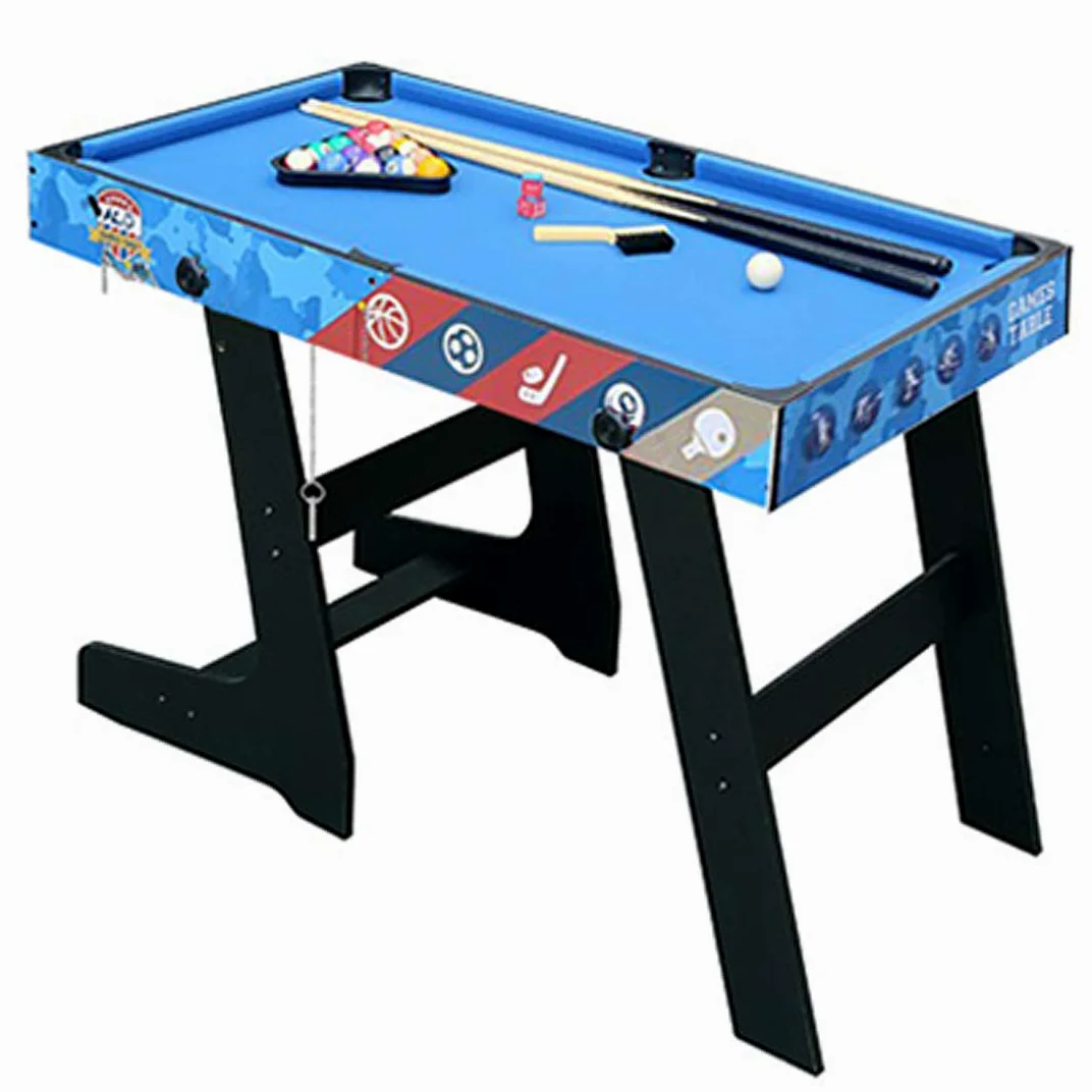 Mesa de Juego 5 en 1 para Fútbol Honkey Ping Pong Billar Baloncesto