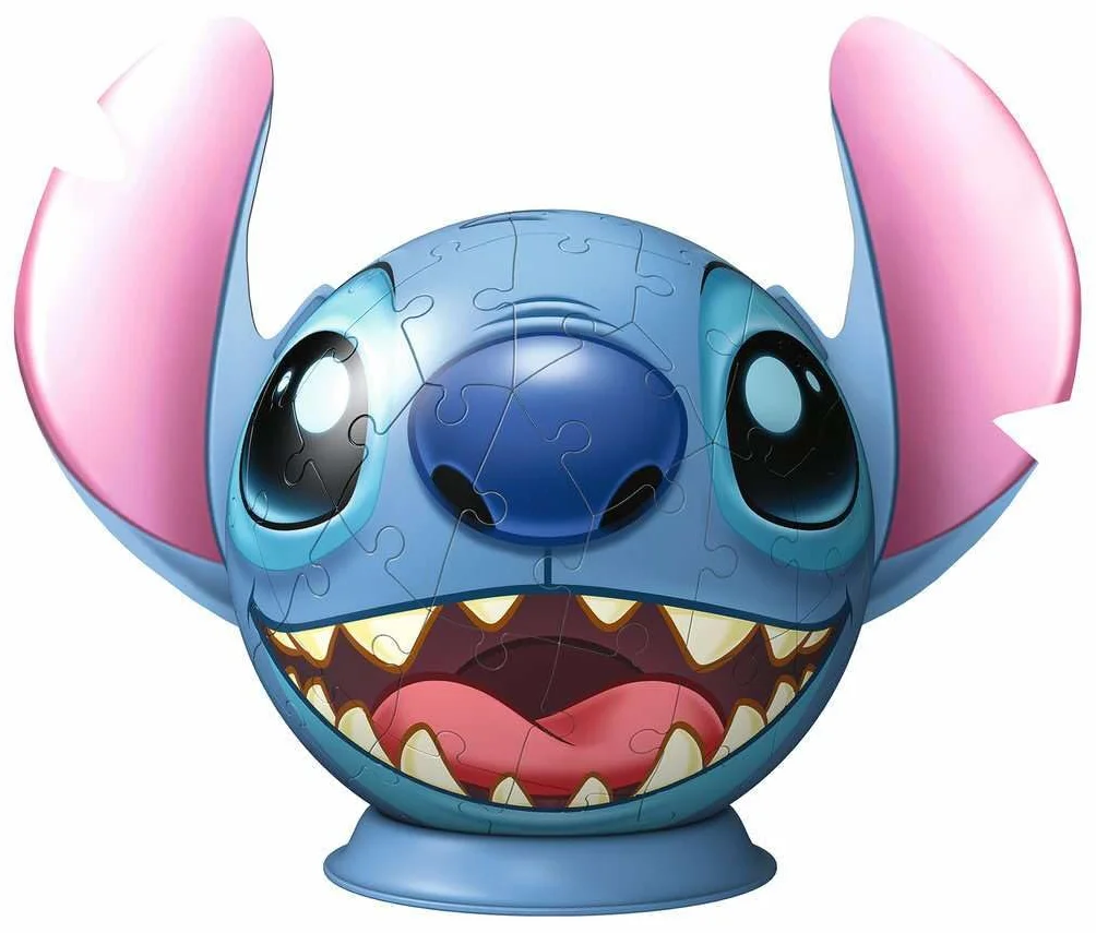 Ravensburger Puzzle 3D Niños Disney Lilo Y Stitch 77 Piezas