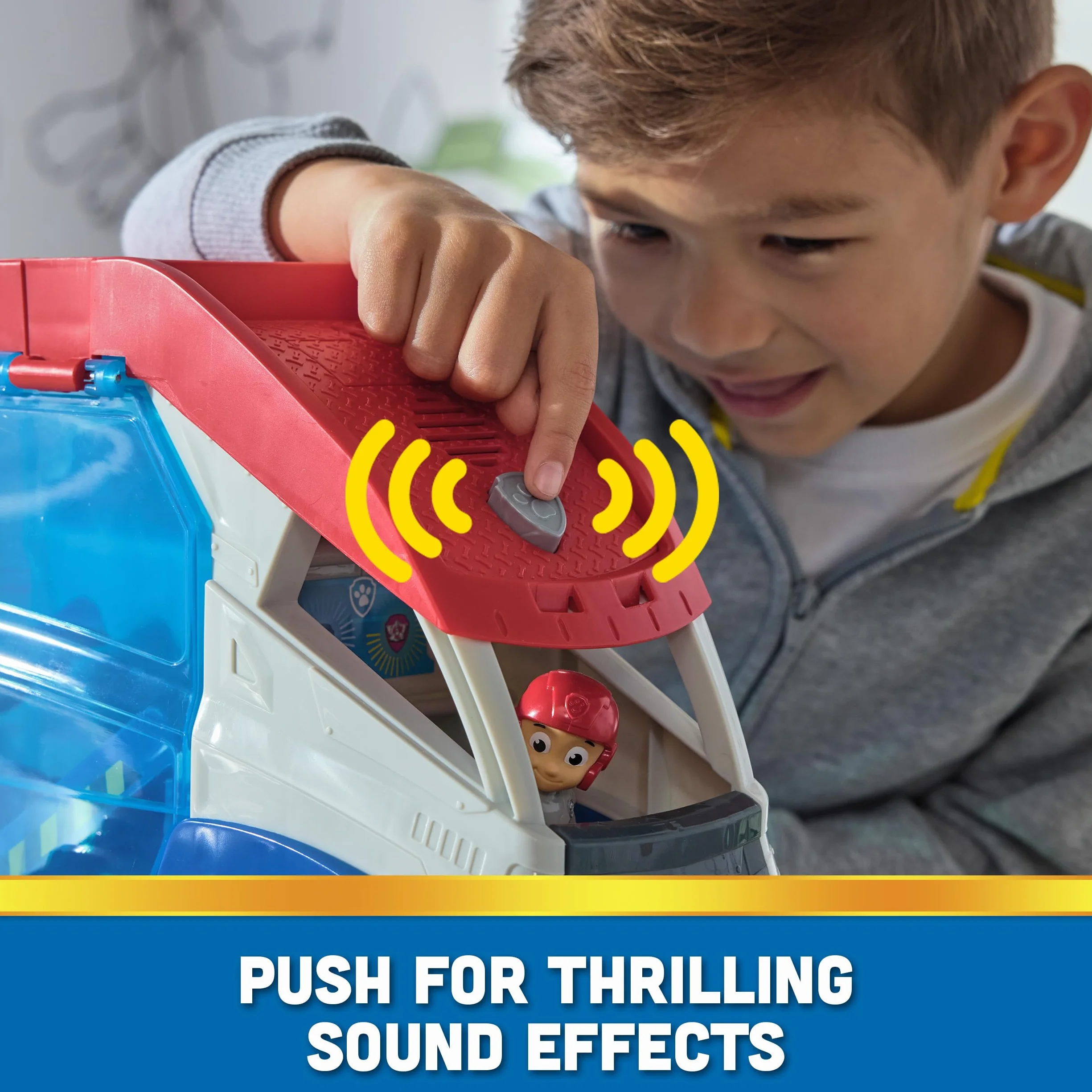 Paw Patrol Patrulla Canina Pack Coche Patroller Transformable con Figura Ryder y Coche Todoterreno Juguetes para Niños 3 años +