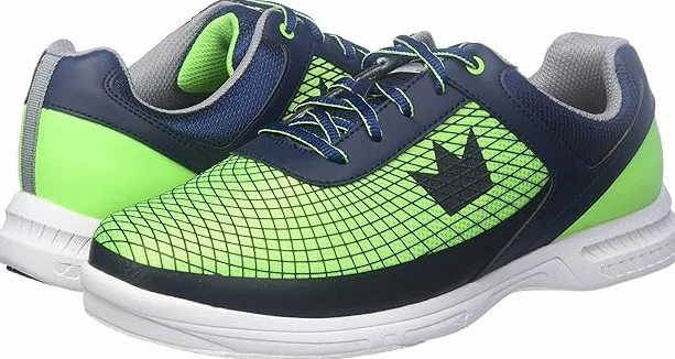 EMAX Brunswick Frenzy Zapatos de bolos hombre suela deslizante