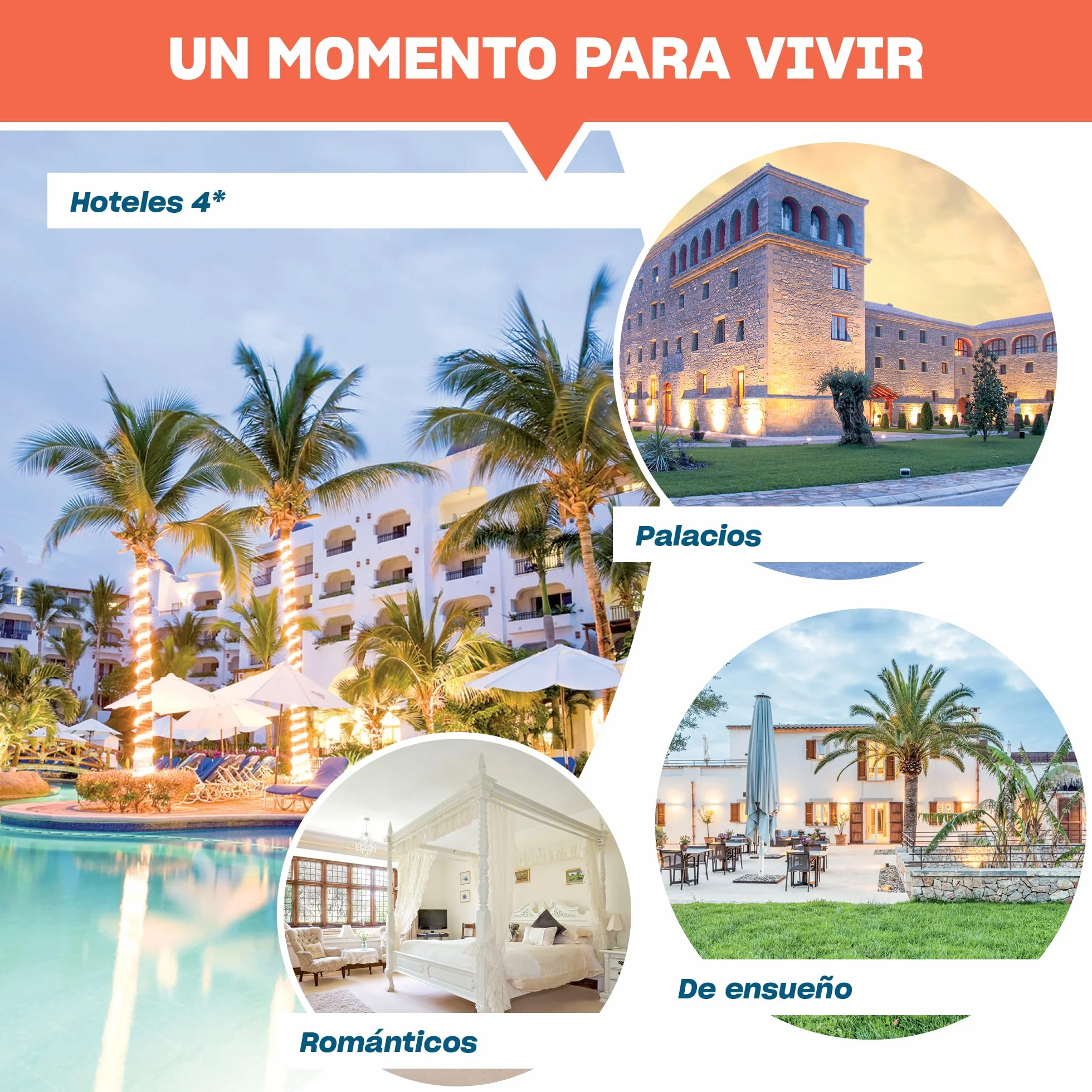 Smartbox Caja Regalo Mil y una Noches de ensueño 2 Noches con Desayuno para 2 Personas