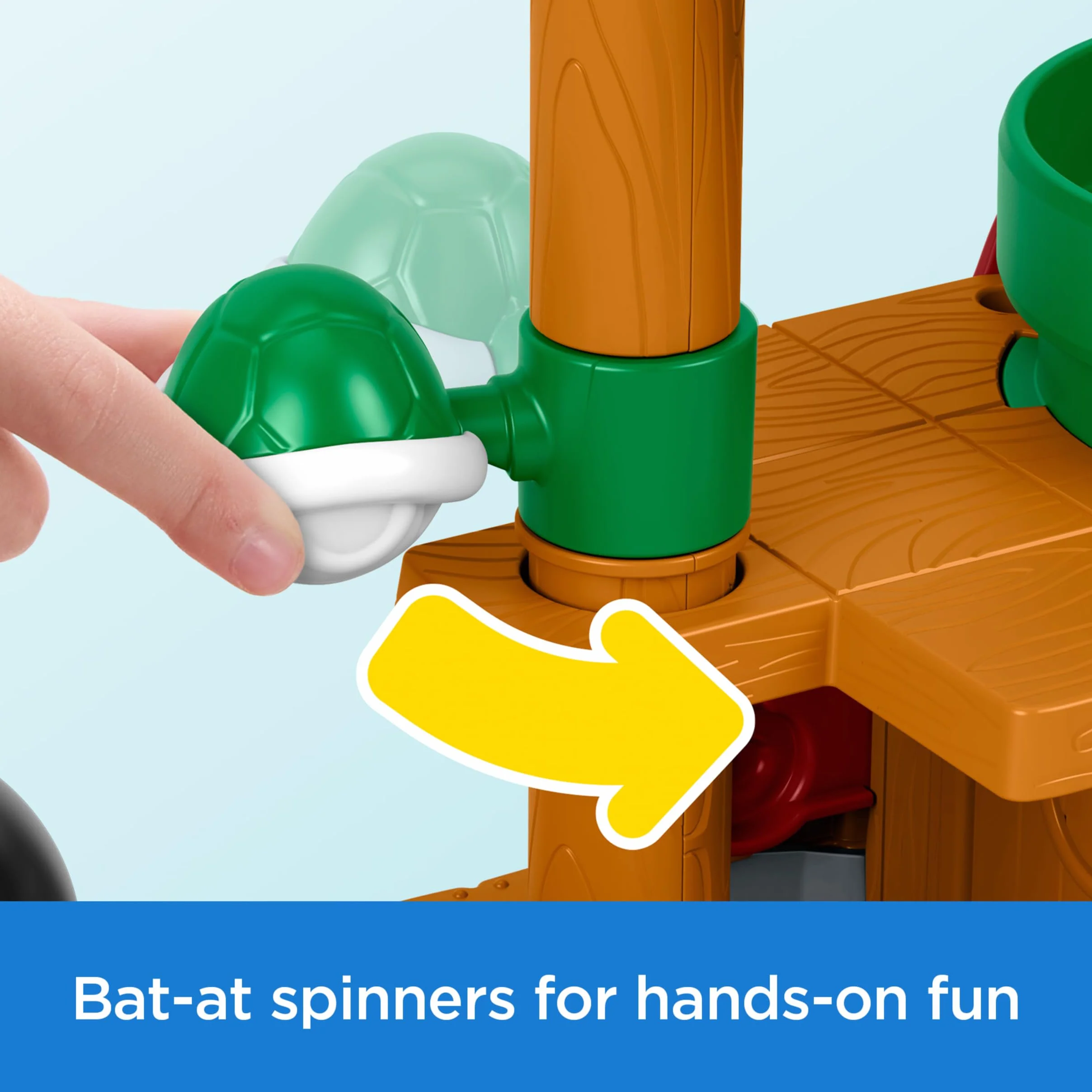 Fisher-Price Little People My Mario Juguete para niños pequeños, Conjunto de Juego de Barco de Bowser con Figura para niños y niñas en Edad Preescolar, a Partir de 18 Meses, JHG62