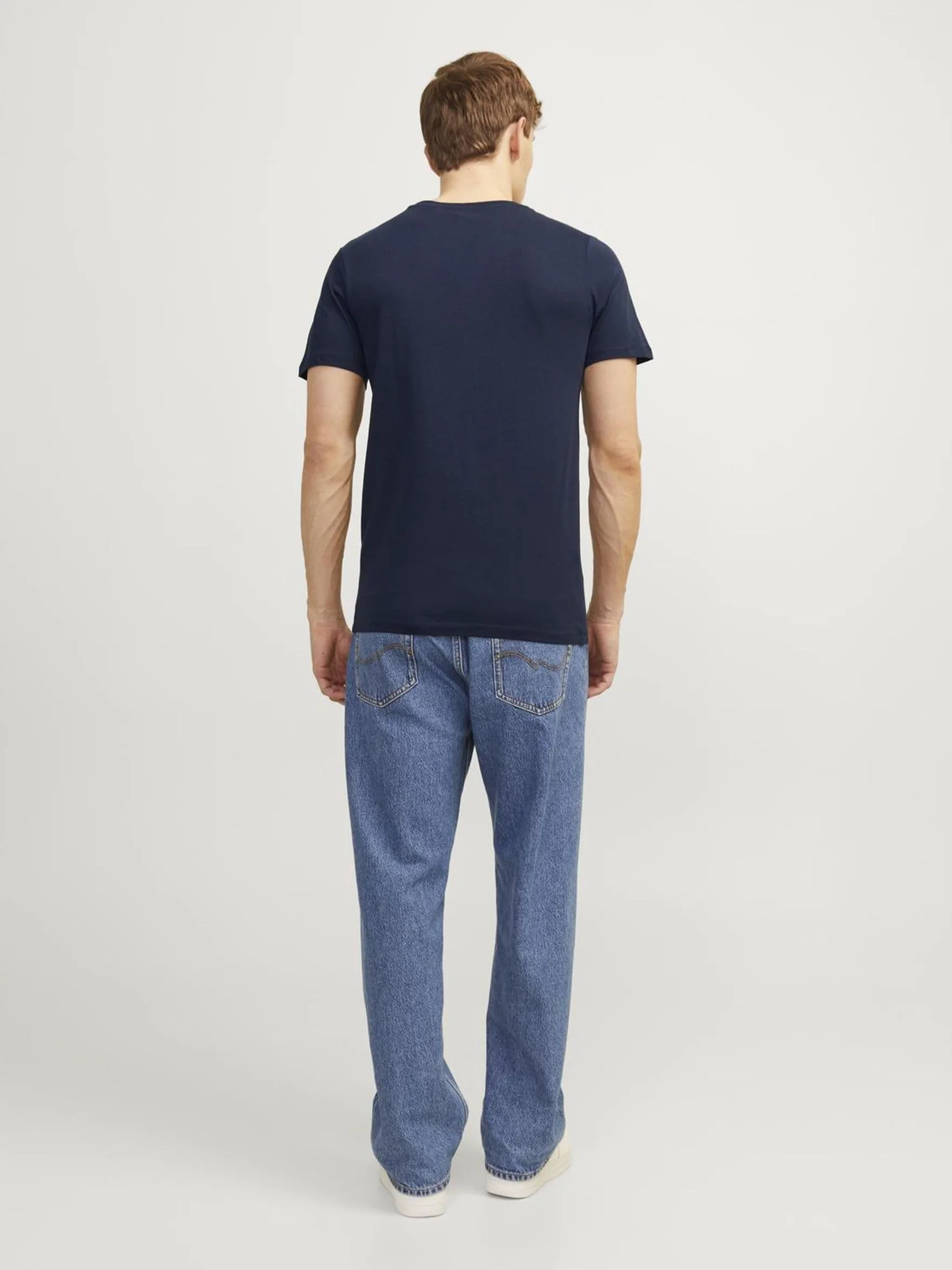 JACK & JONES Men's Jjecorp Logo Tee SS Crew Neck T-Shirt, 3XL