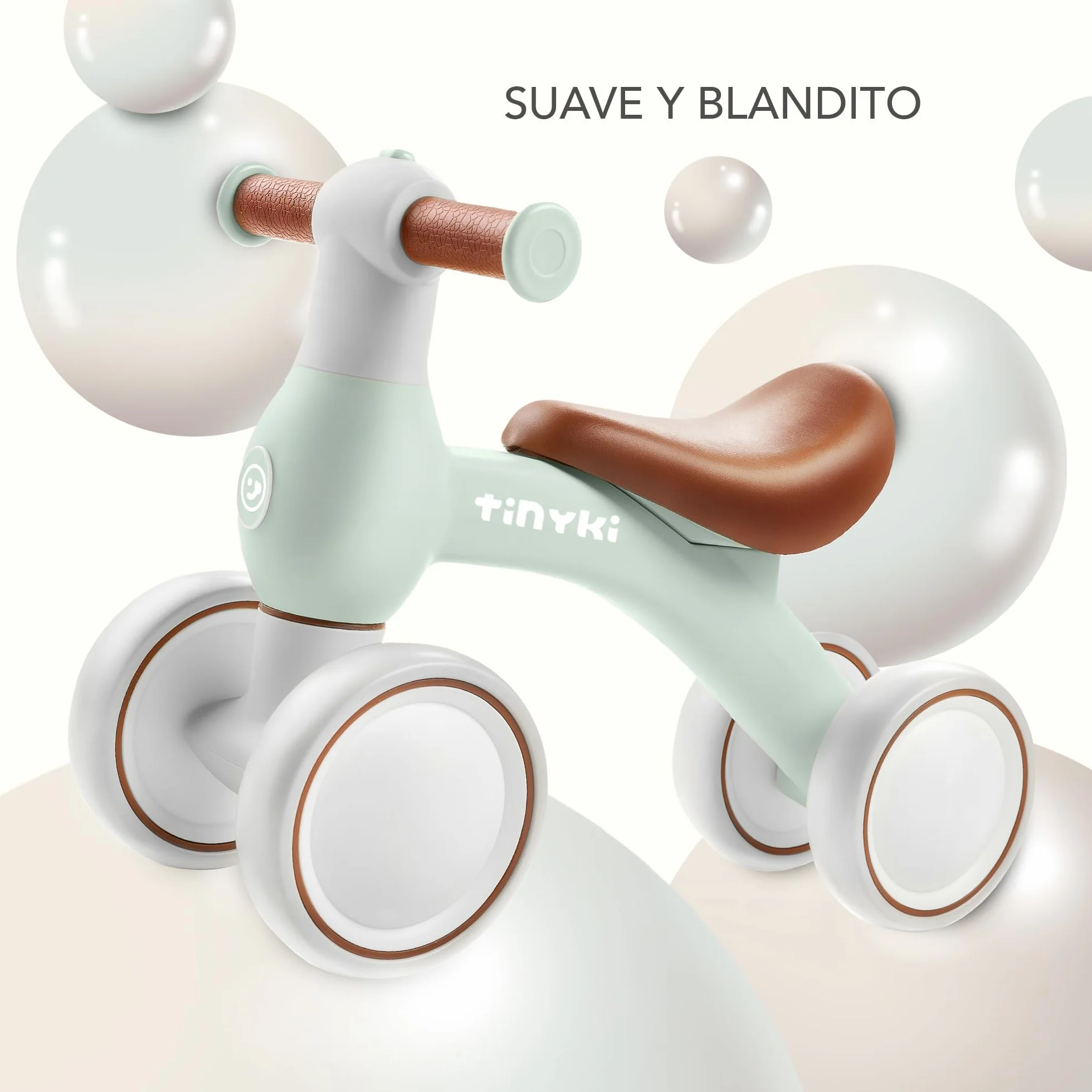 TINYKI Bici Bebe 1 Año a 2 Sin Pedales, Bicicleta Niño 1 Año, de Equilibrio, Correpasillos Ultraligero, Juguetes Niños | Regalos Originales Bebé para Cumpleaños