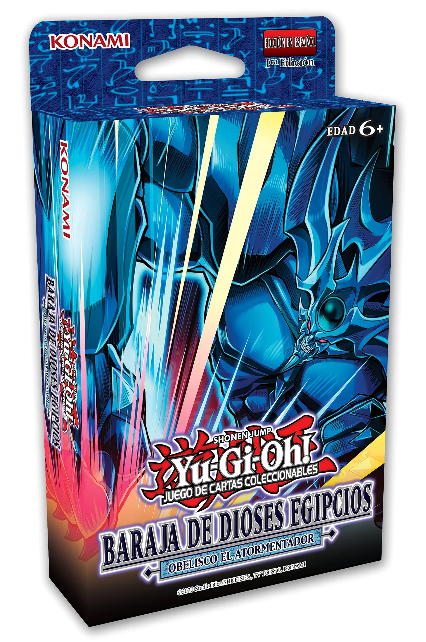 Yu-Gi-Oh! Juego DE Cartas COLECCIONABLES Baraja de Dioses Egipcios: Obelisco el Atormentador