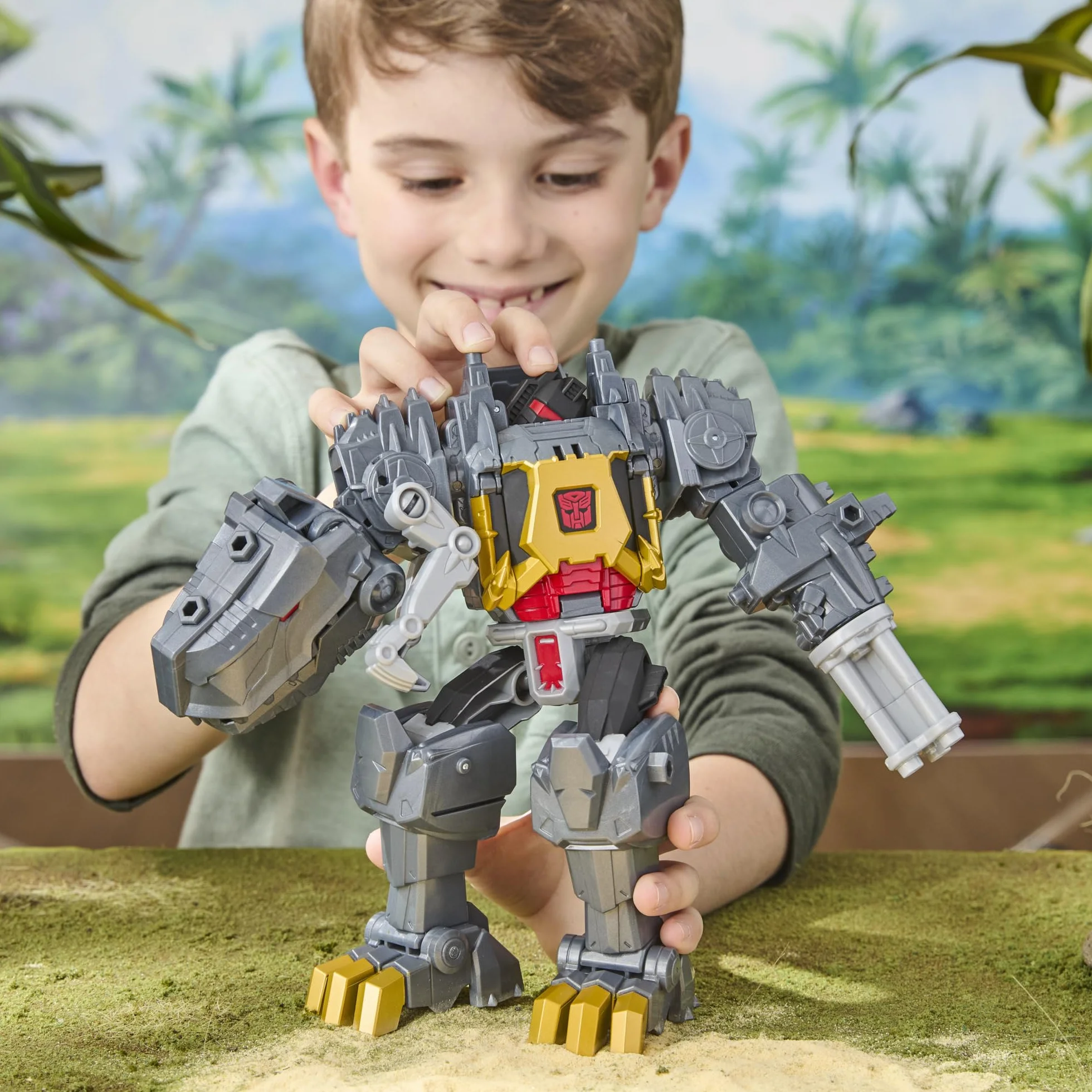 Transformers CYBERWORLD, Figura de acción de Grimlock Mandíbulas de Batalla