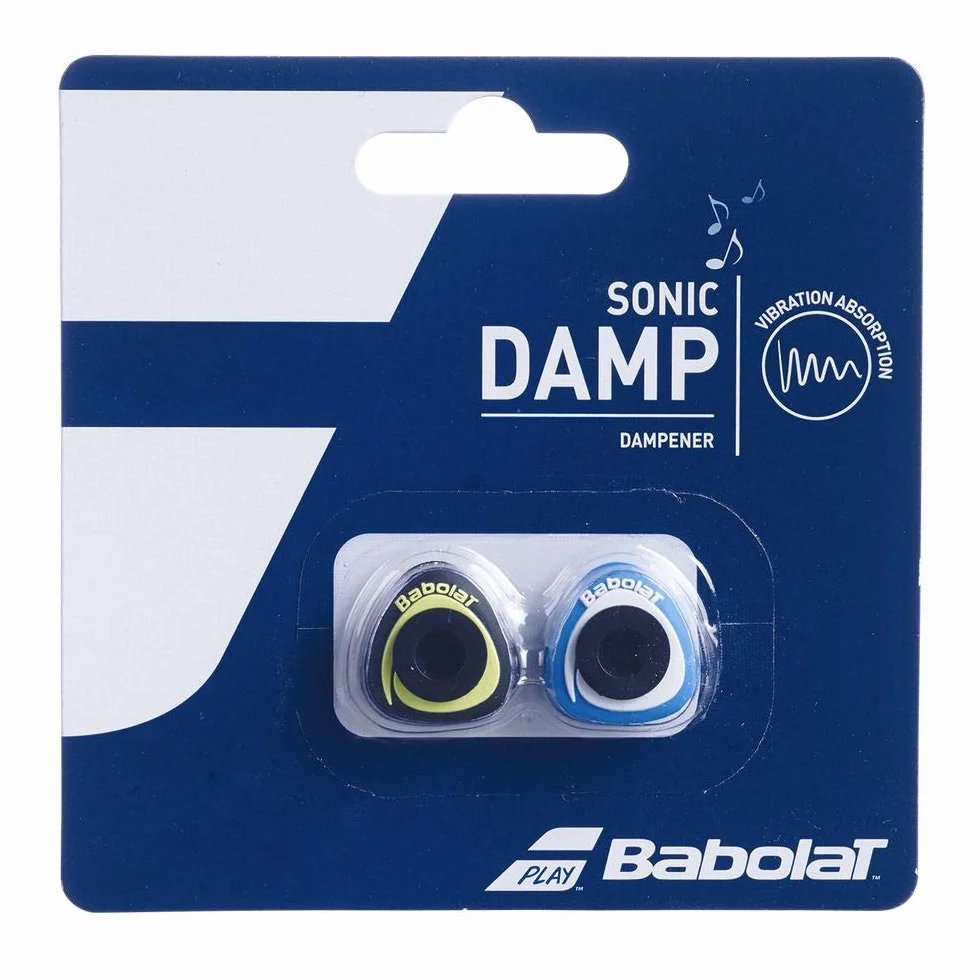 Babolat Sonic Damp X2 Vibration Dampener Blue Orange One Size Amortiguador de vibración de Tenis Unisex Adulto Azul Naranja Talla Única