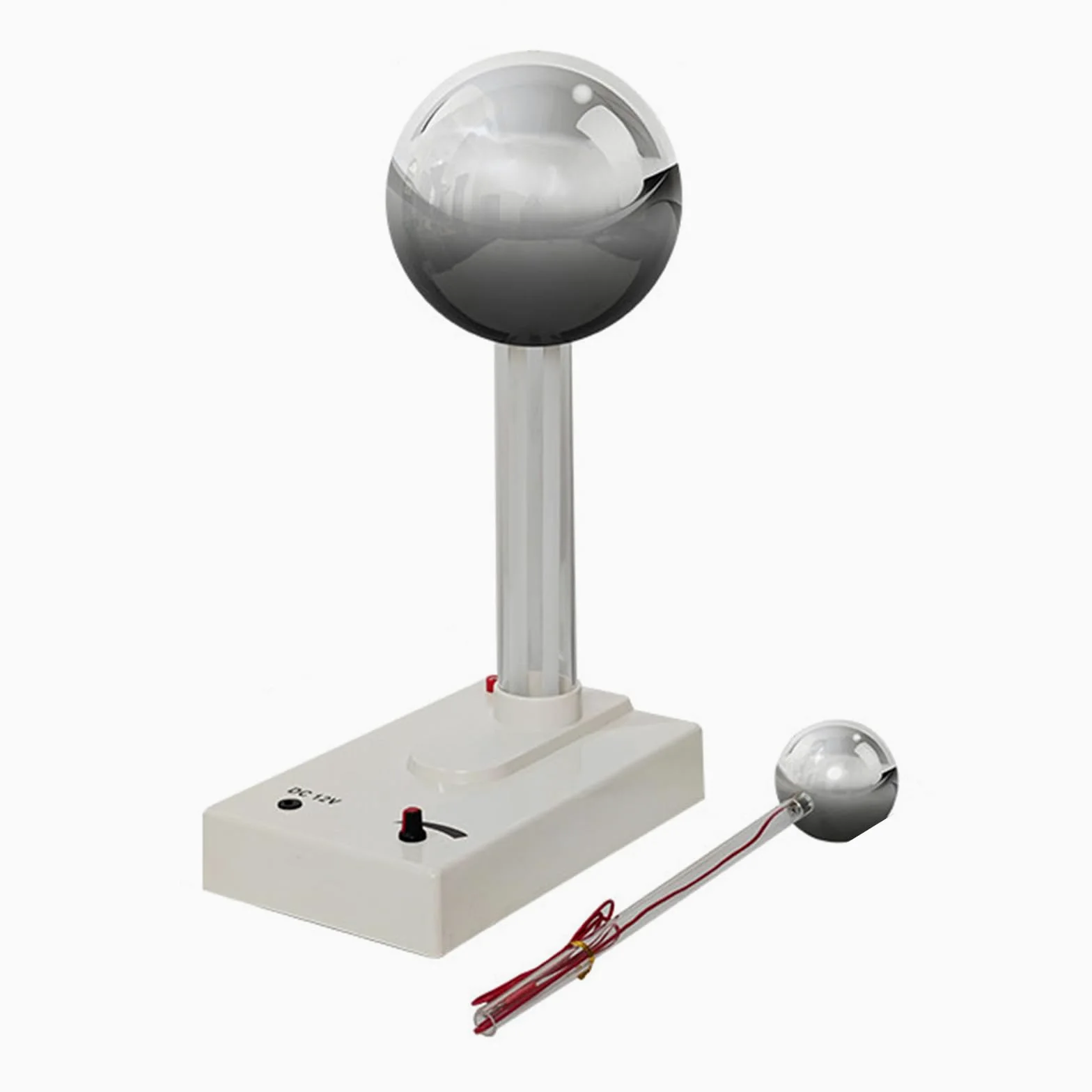 Van De Graaff - Generador para experimentos de electricidad estática, equipo de laboratorio físico con varita de descarga para demostraciones de electricidad y magnetismo