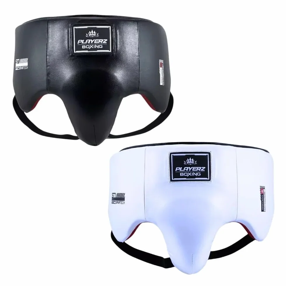 Playerz SparTech Abdo Protector de ingle abdominal para boxeo y artes marciales mixtas