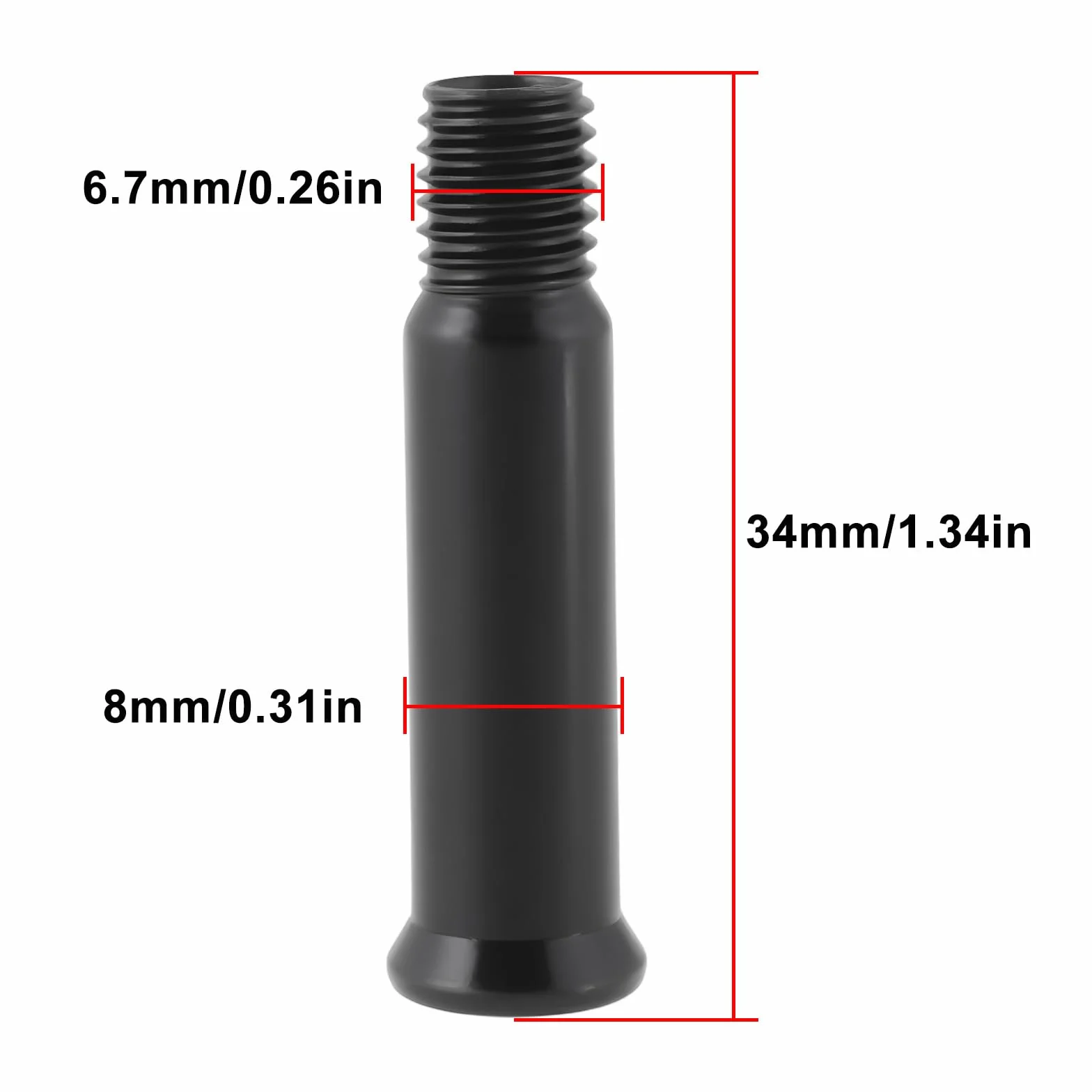 Tornillos y Pernos de 8 mm para Ejes de Patines en Línea de Aleación de Aluminio