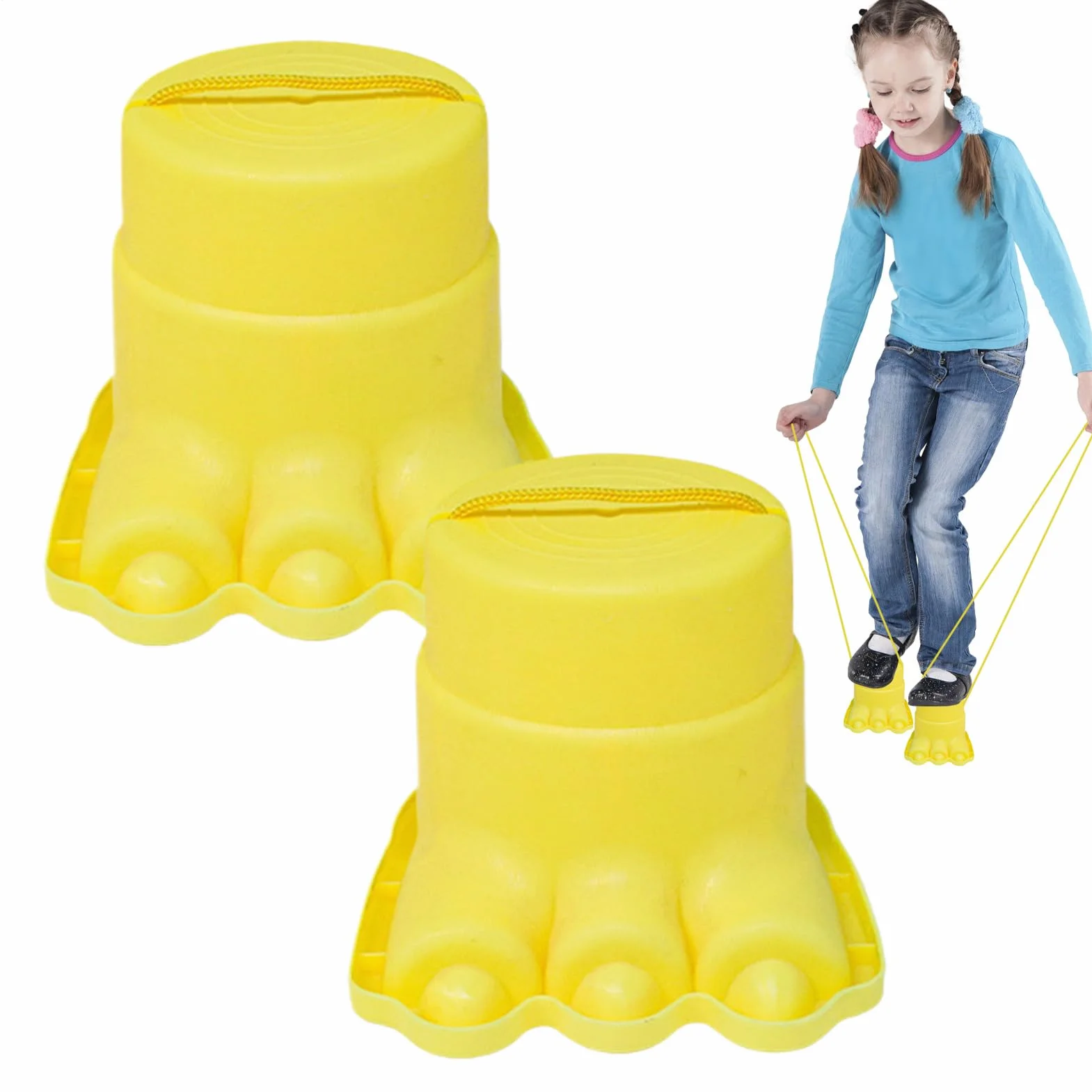 Stilts for Kids - 5.31x3.94x4.13in Balance Stilts for Kids | Walking Stilt Balance Stepper | Weight-Bearing Motor Skill Development Exercise Toys fôr Indoor Recess Backyard Party Homeschool Gym