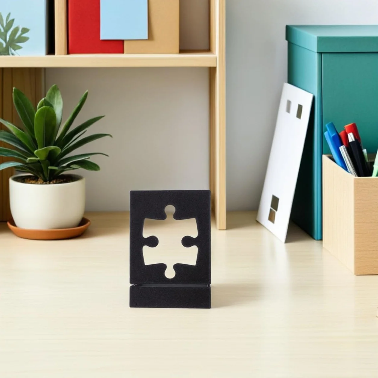 UPKOCH Soporte Portátil para Caja De Rompecabezas Organizador Multifuncional para Tablero Y Expositor De Tapa Base Estable para Exhibir Y Guardar Puzzles En Casa