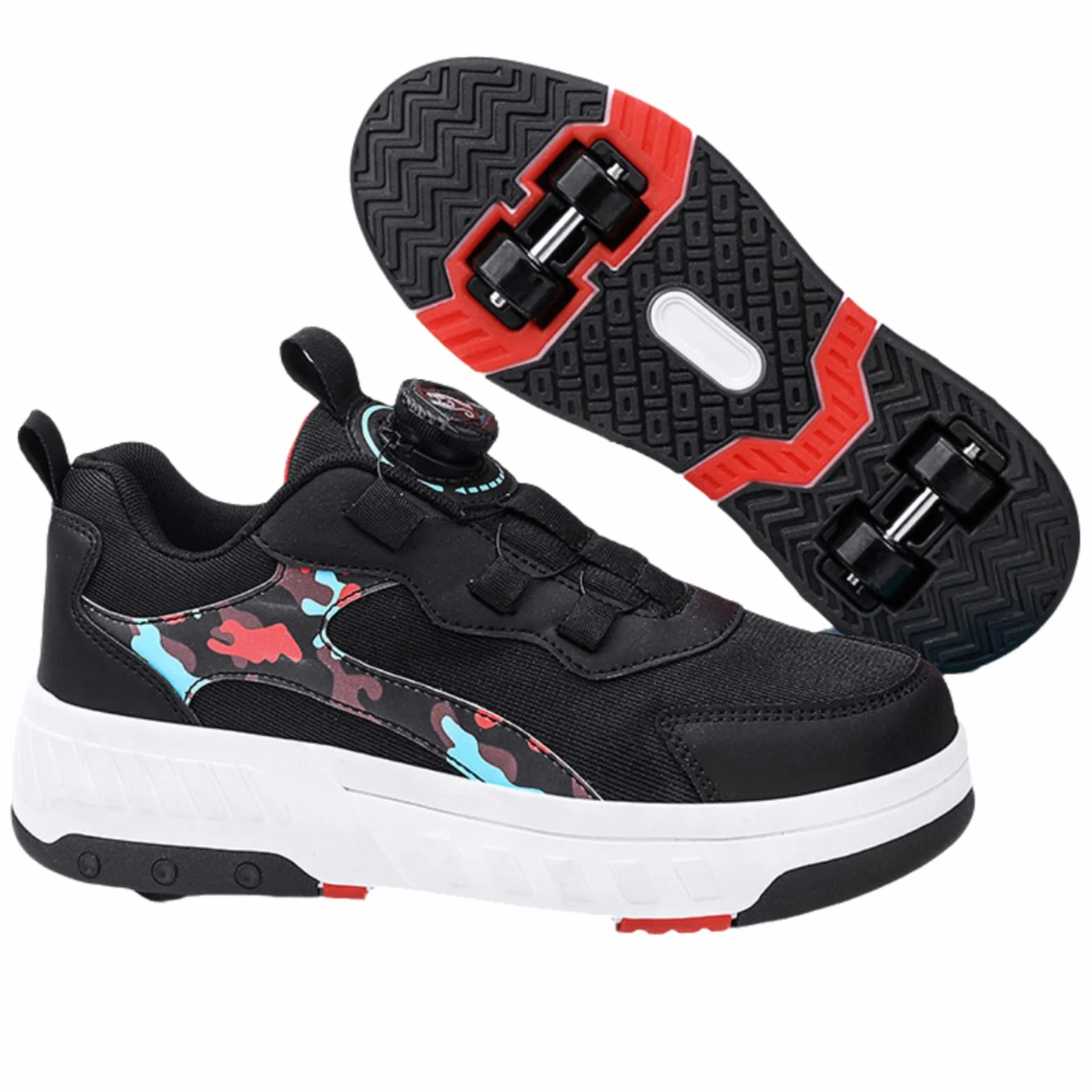 Zapatillas Deportivas con Ruedas para Niños 2 en 1 Retráctiles