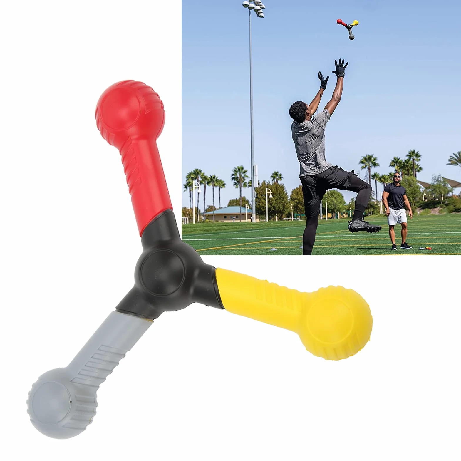 Dilwe Catch Trainer, Hand Eye Coordination & Reflexes Speed Tool de Entrenamiento Responsivo Captura