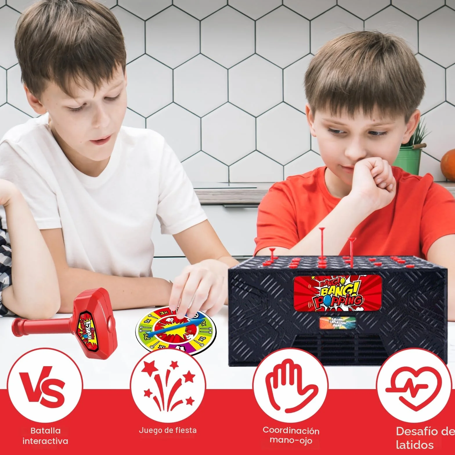 VIPNAI Juegos de Mesa, Juguetes niños 4 5 6 7 8 9 años, operacion Juego de Mesa, Juegos Infantiles, Juegos de Fiesta para Jugar Dentro de casa, Adecuado Tanto para niños como para Adultos.