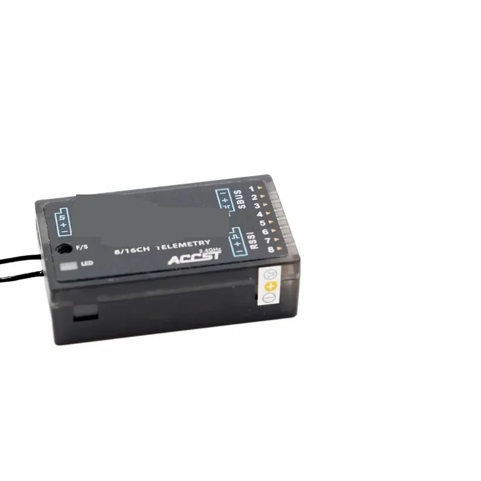 2025 para Receptor FR X8R de telemetría 8/16 Canales para RC, cuadricóptero y multicóptero Compatible con X7, X9D X12S