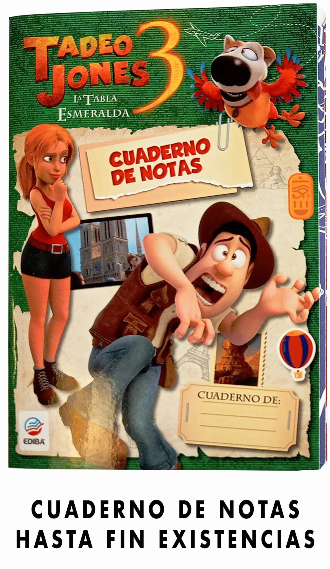 Tadeo Jones 3: La Tabla esmeralda (DVD)