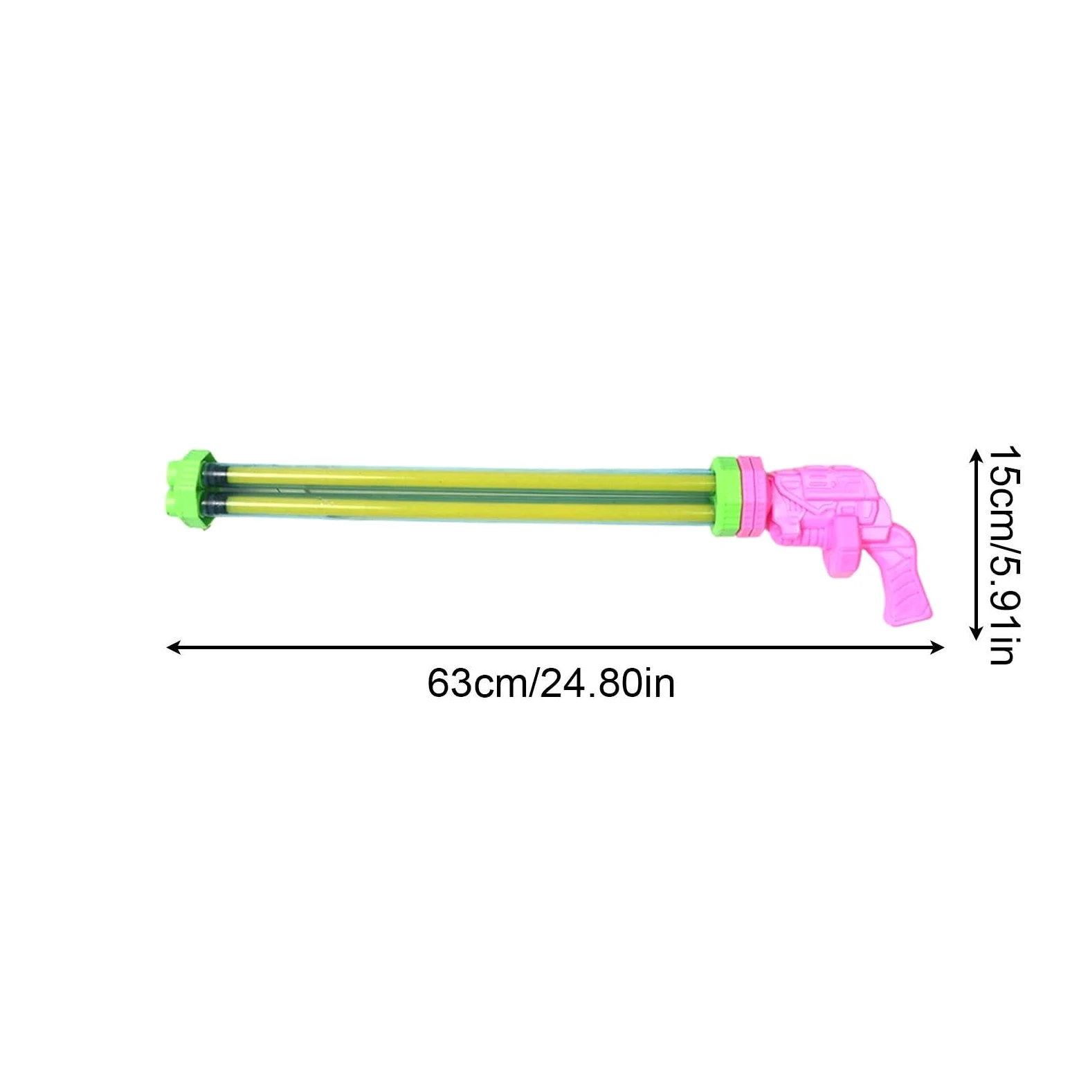 Pistola de Agua para Piscina Juguete Veraniego Exterior Multitubo Extraíble | Juguetes Combate Acuático Infantiles Niños Adultos Cumpleaños Parque Camping Jardín Césped Patio Trasero Reuniones