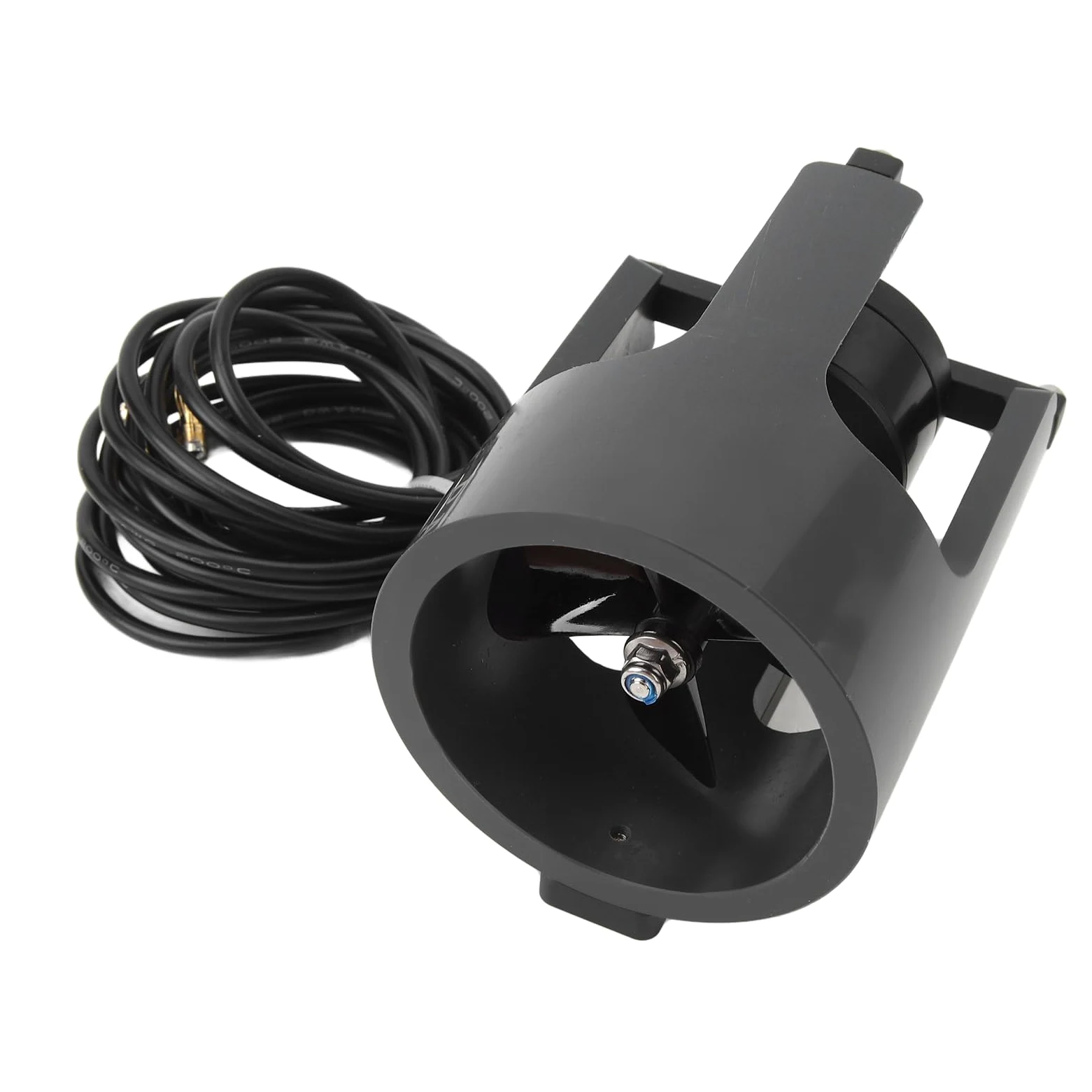 Propulsor Submarino KYO 4T PRO, 12 a 25,2 V Alto Rendimiento Propulsor Submarino del Motor Impermeable sin Escobillas, Kit de Motor de Kayak para Barco de Cebo de Pesca RC (CCW)