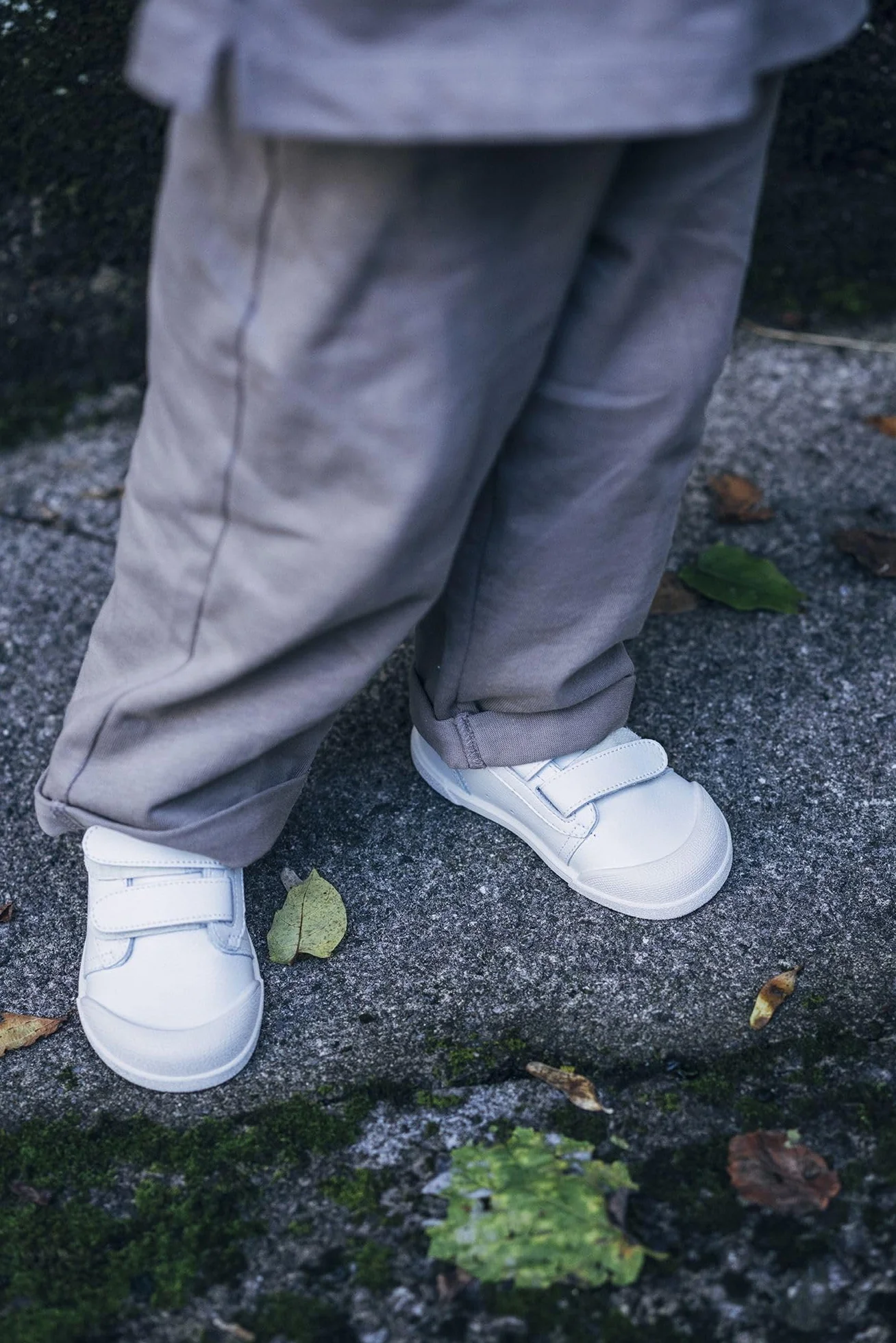 IGOR Deportivo Tennis Cierre VELCROS Blanco-Jeans