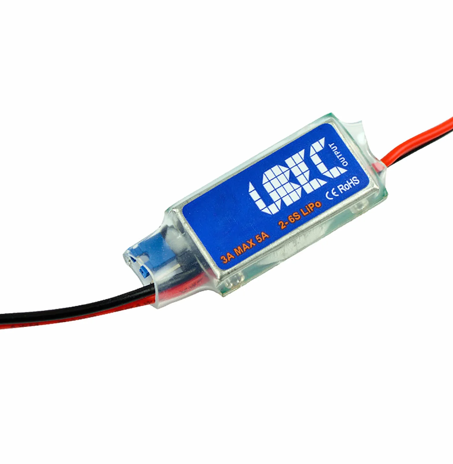 WANGCL Sistemas de Estabilización de Voltaje DC Ajustable UBEC RC 5V/6V 3A Servo Fuente de Alimentación para Cámara Gráfica Gimbal Receptor de Control de Vuelo para RC Helicóptero Avión