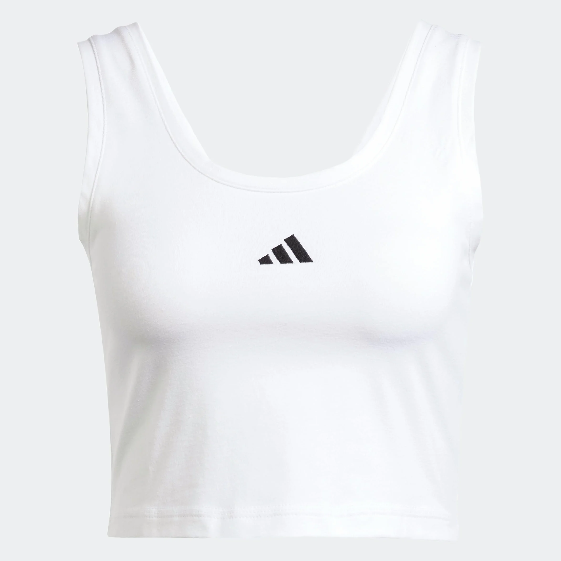 Adidas Women's Camiseta de Tirantes Essentials Small Logo Cotton Lifestyle