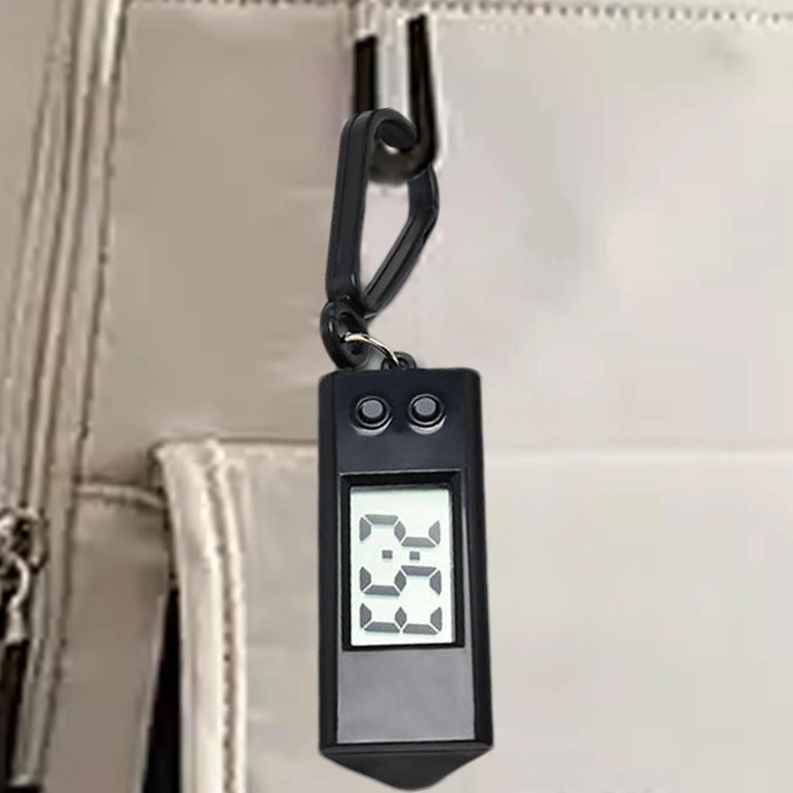Reloj de Bolsillo Digital LCD Mini con Clip Cuenta Regresiva Portátil Regalo