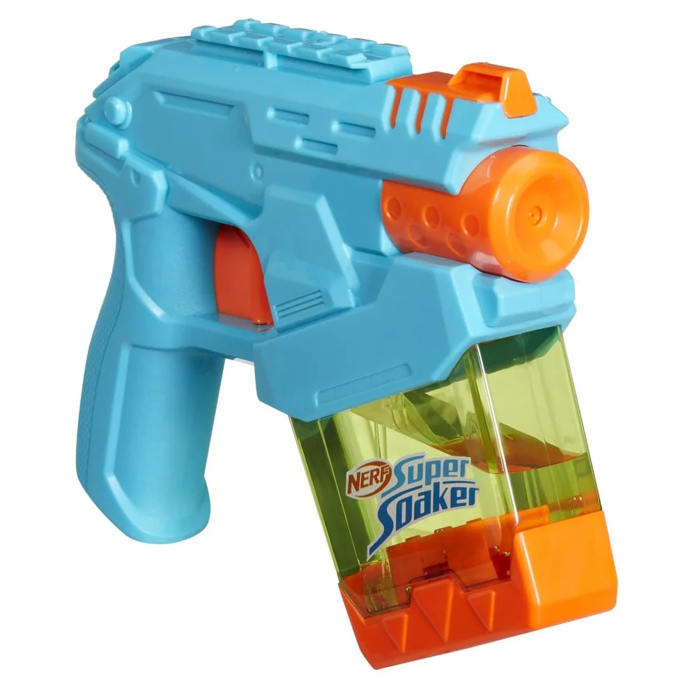 Hasbro Nerf Super Soaker Mini Dunk-Fill Lanzador de Agua Pequeño, Azul