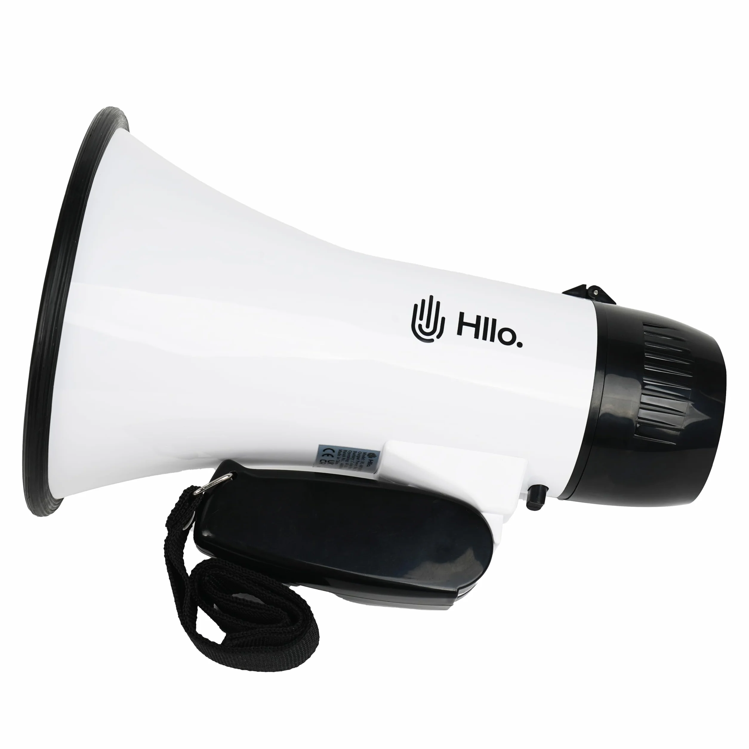 Megáfono 105dB con Sirena y Control de Volumen, Alcance 150 Metros