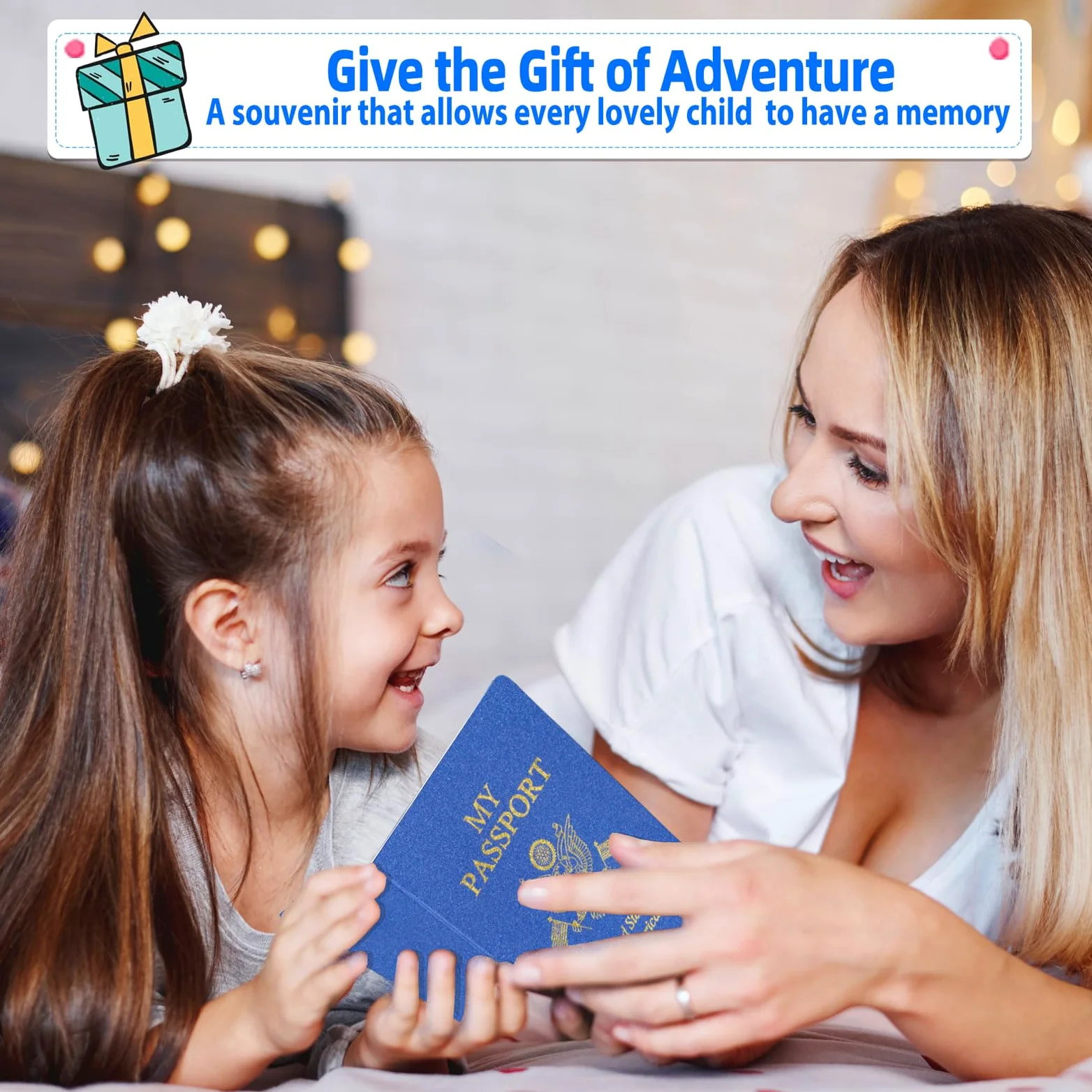 XIISVINT 100 Piezas Cuadernos de Pasaporte en Blanco Libro de Pasaporte Azul Pasaporte Falso Diario de Viaje Libro de Colección de Pegatinas para Niños Proyectos Escolares Viajes por el Mundo