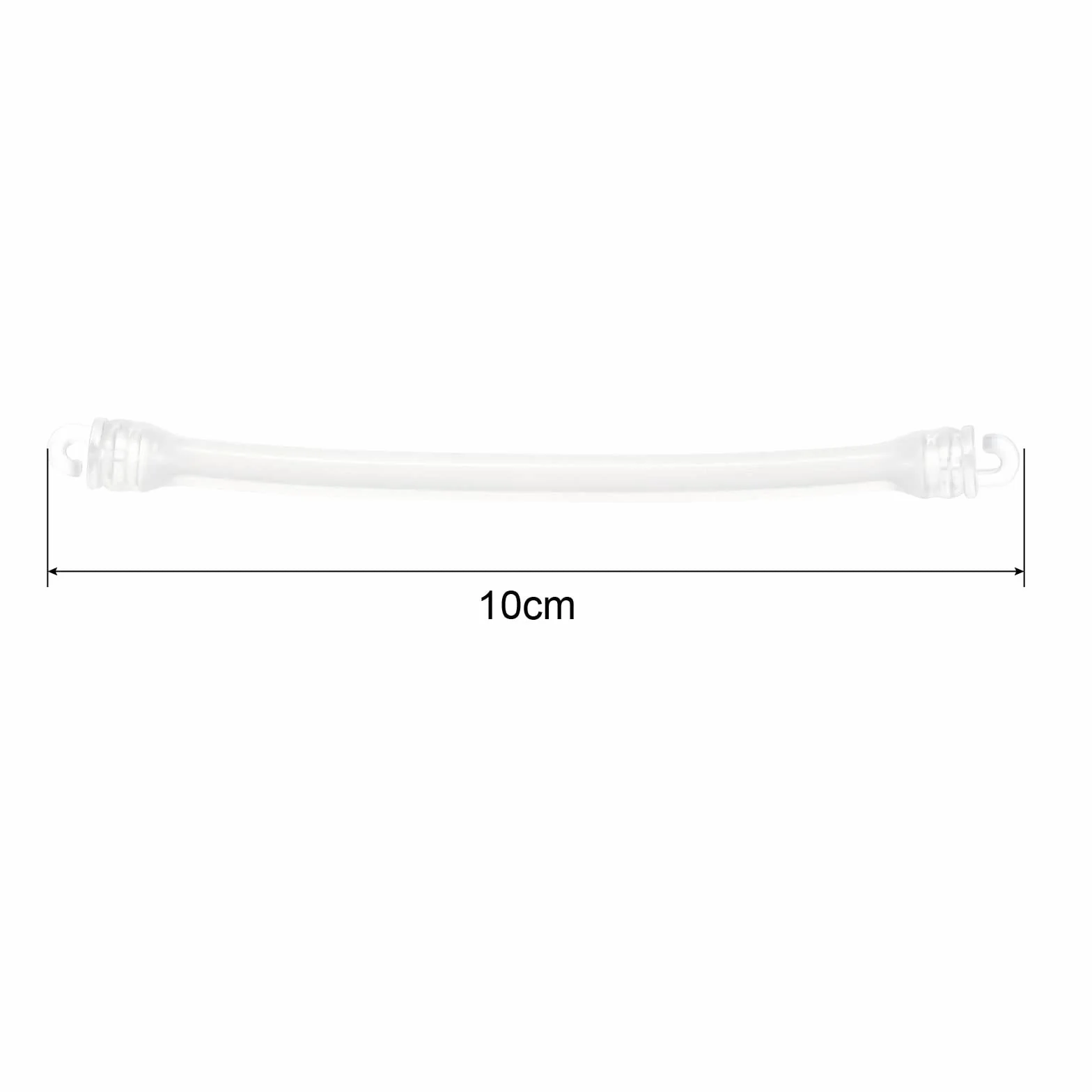 PATIKIL Tenis Amortiguador 4 Paquete Silicona Vibraciones Impacto Absorción Raqueta Cuerda Amortiguación Blanco