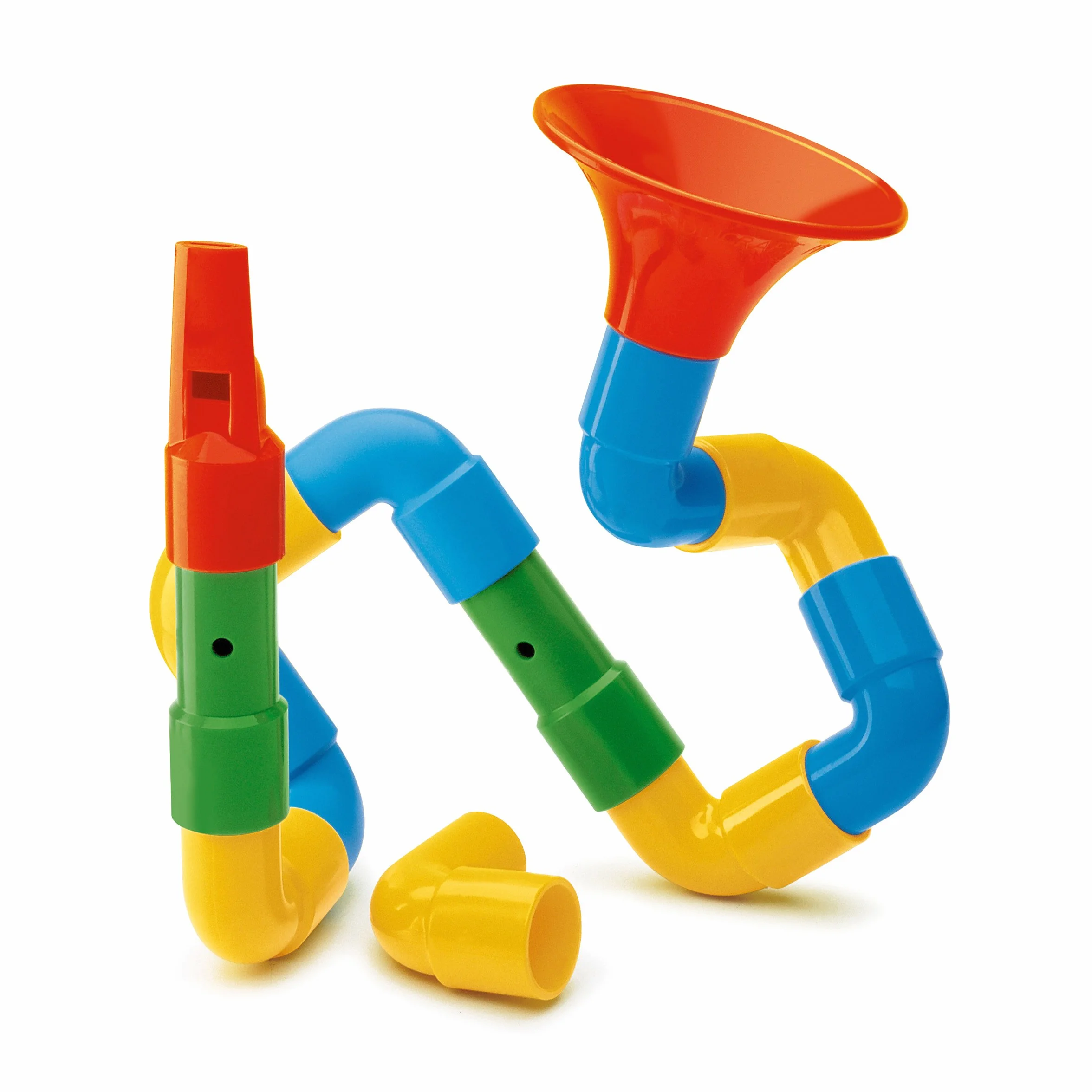 Quercetti Saxoflute, Juegos Musicales para Niños 2-4 años, Juego Creativo para Construir Instrumentos, Regalo Niña 4 Años Original Educativo, Juguetes Niños 2 Años, Juguete Musical Made in Italy