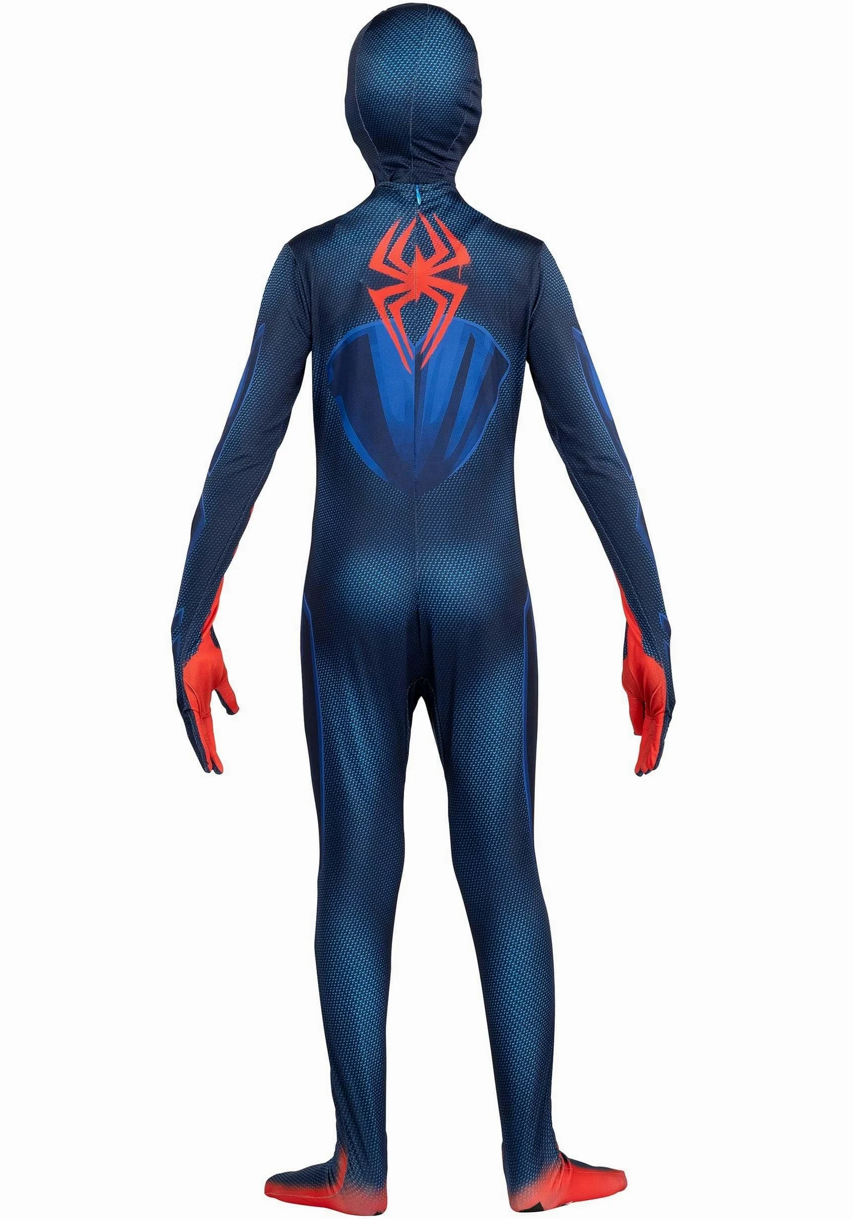 Marvel - Traje clásico de Spider-Man Miles Morales Zentai, disfraz de Spiderman para Halloween