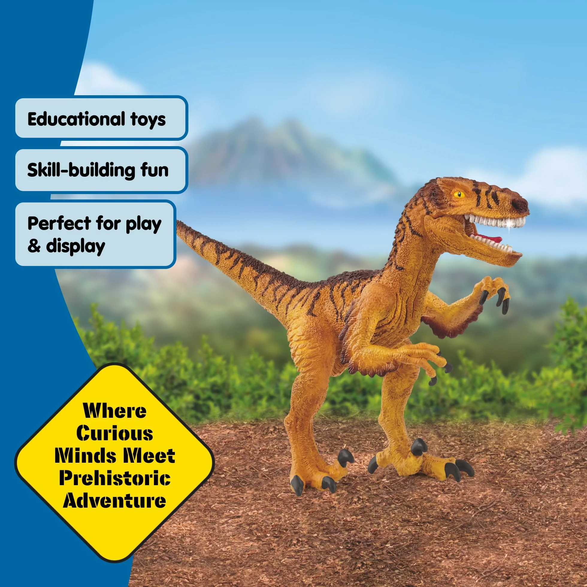 Schleich Velociraptor 15045 Dinosaurio Juguete 6 x 18 x 10 cm