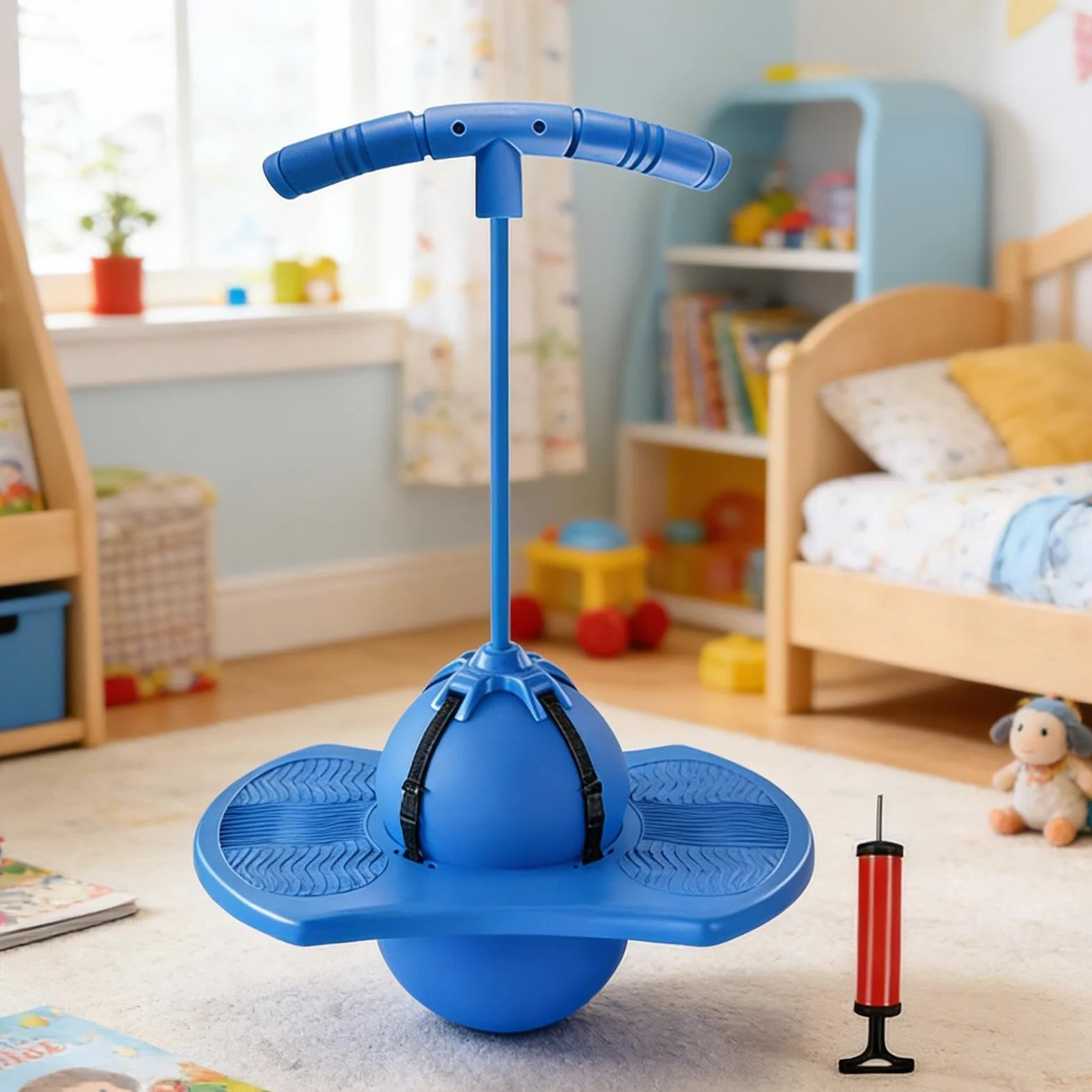 Pelota Saltarina para Niños,Antideslizante y Elástica Divertida - de Pelota Saltarina,para Casa Colegio Parque Viaje Deportes Camping Cumpleaños Vacaciones