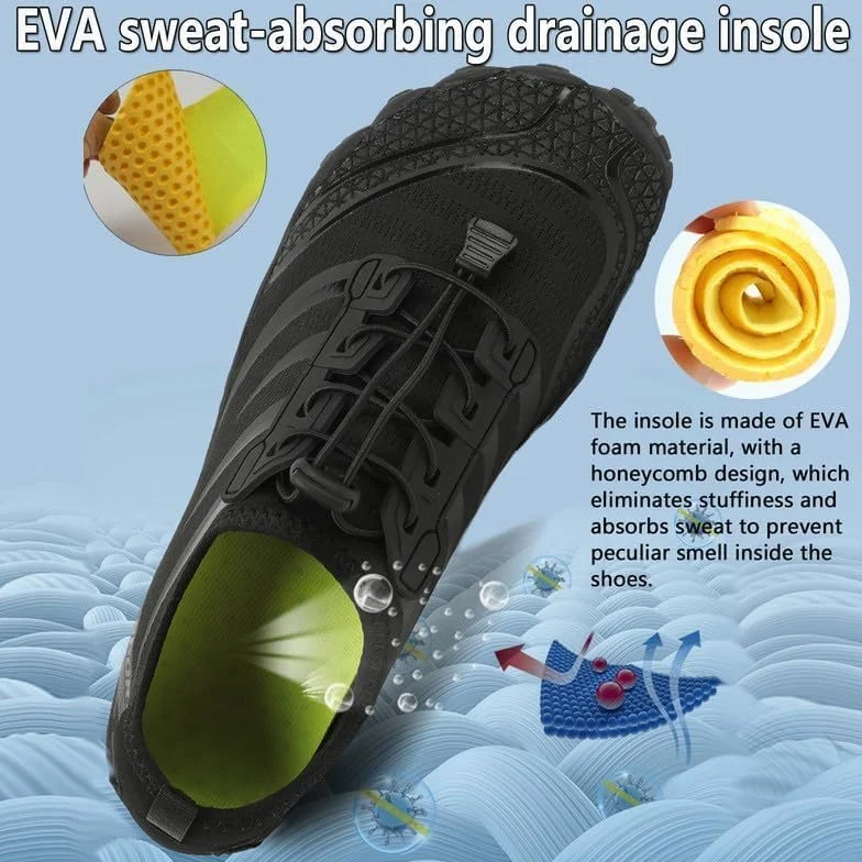 Zapatos Descalzos Hombre Mujer Barefoot Zapatillas Outdoor Secado Rápido Surf Calzado Playa Transpirable Antideslizante 37-46EU