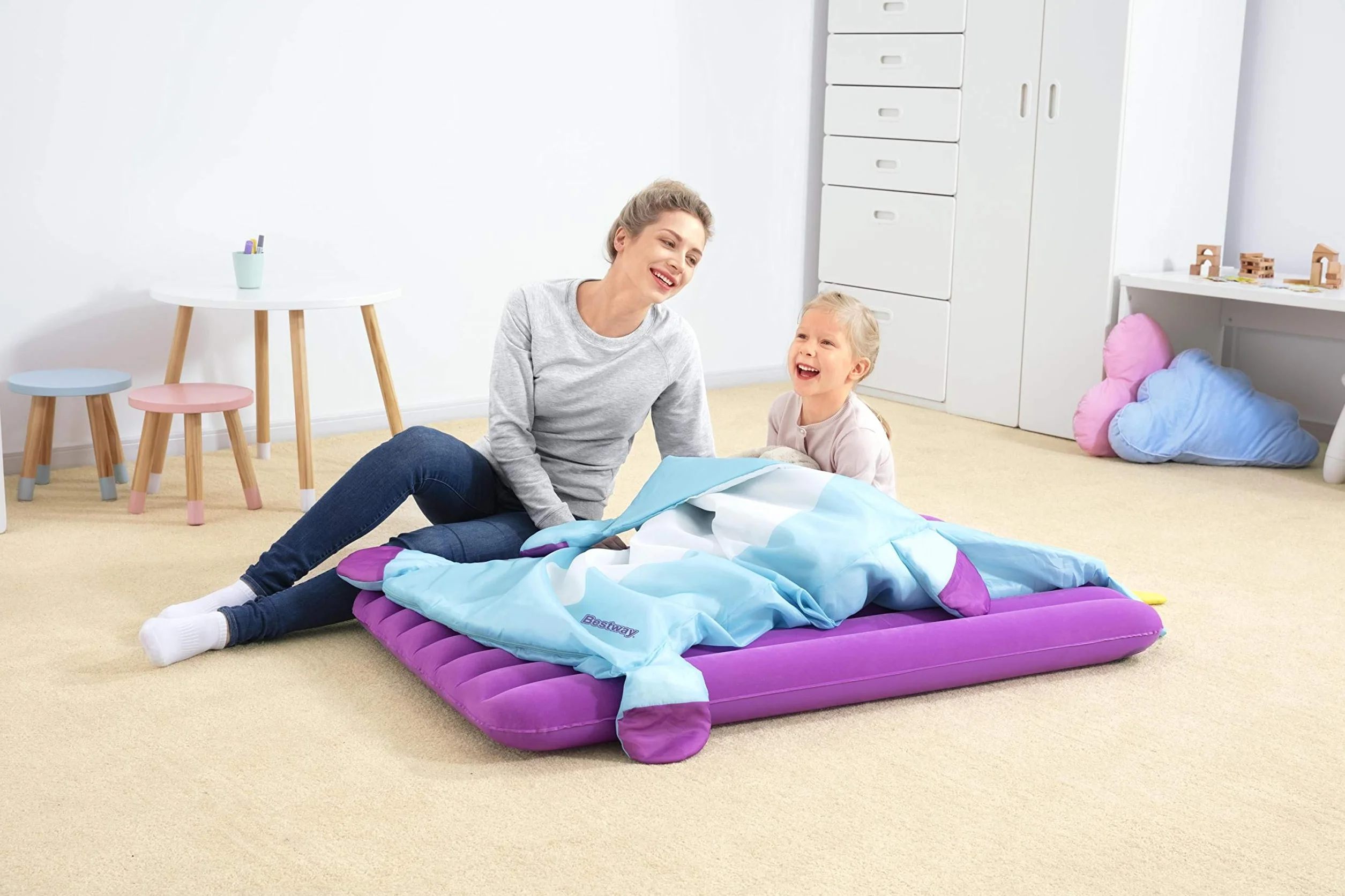 Bestway Adventurchasers™ - Set de Dormir para niños, diseño de Unicornio, 158 x 66 cm