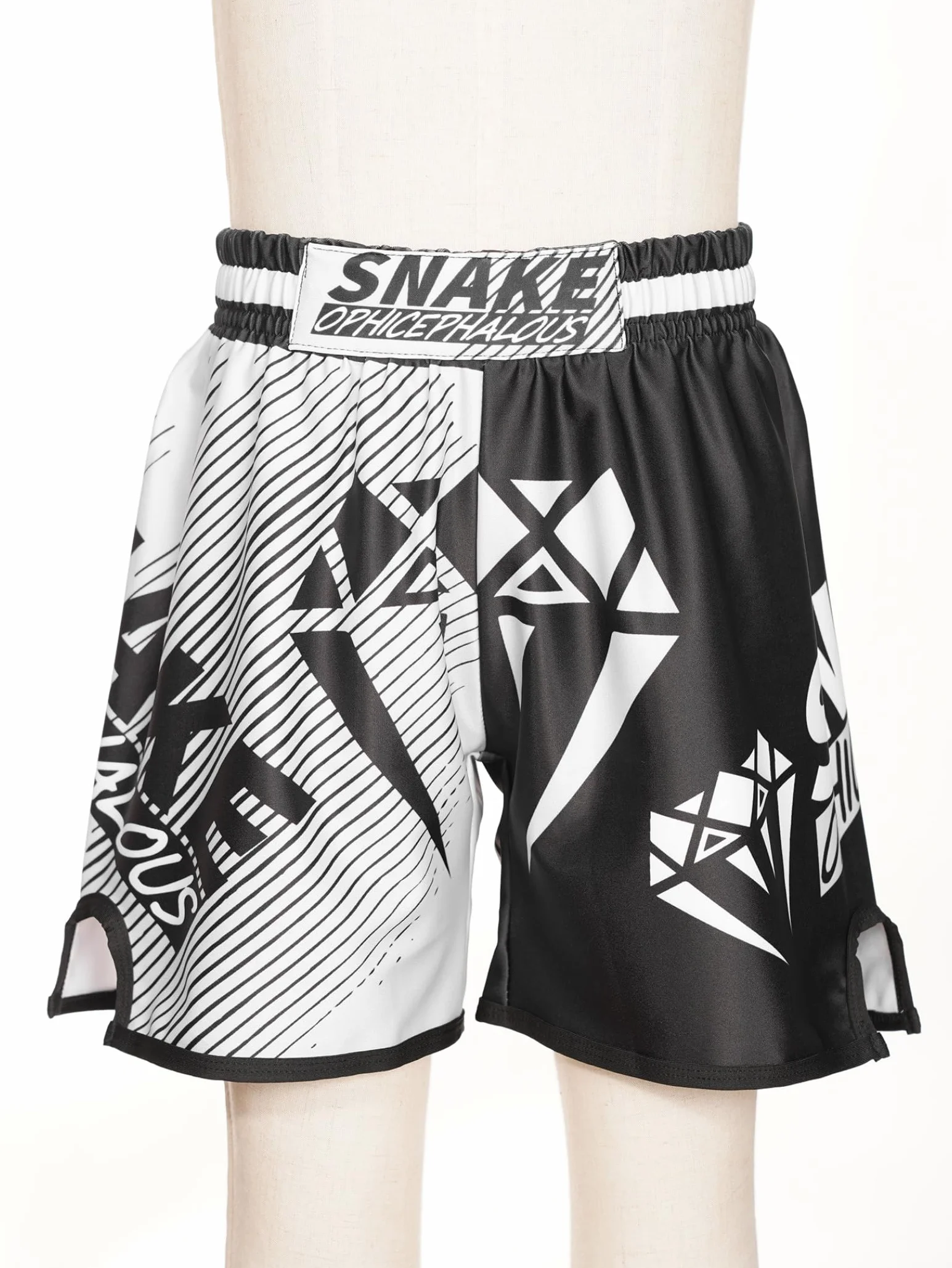 Pantalones Cortos de Muay Thai para Niños Boxeo MMA Entrenamiento Lucha