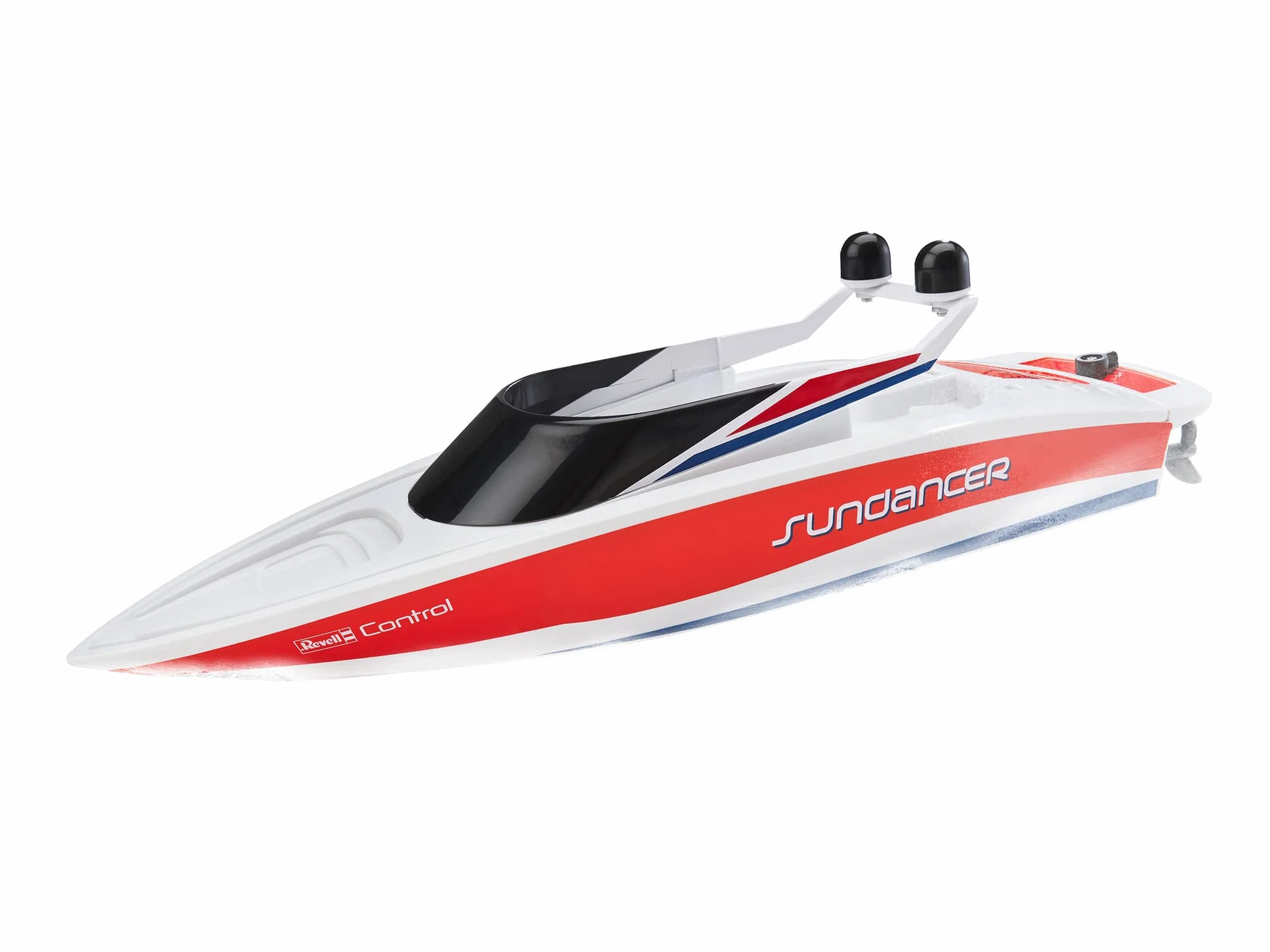 Revell Control 24137 - Bote de Control de Radio, Color Rojo